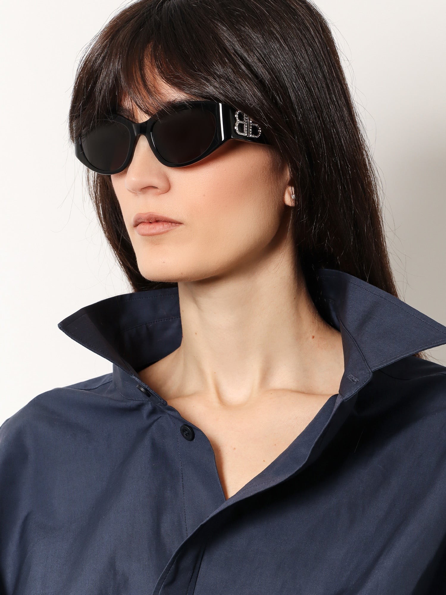 Acetate sunglasses with lateral logo - Image 2