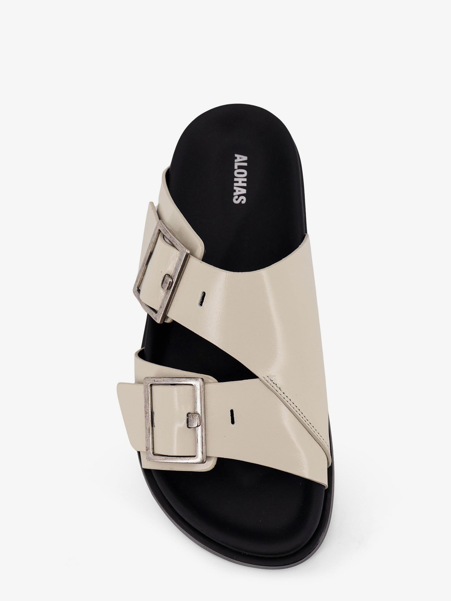 Alba low leather sandals - Image 4
