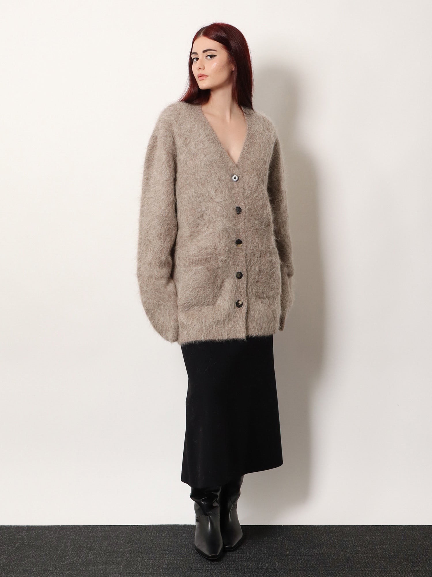 Alpaca blend cardigan - Image 2