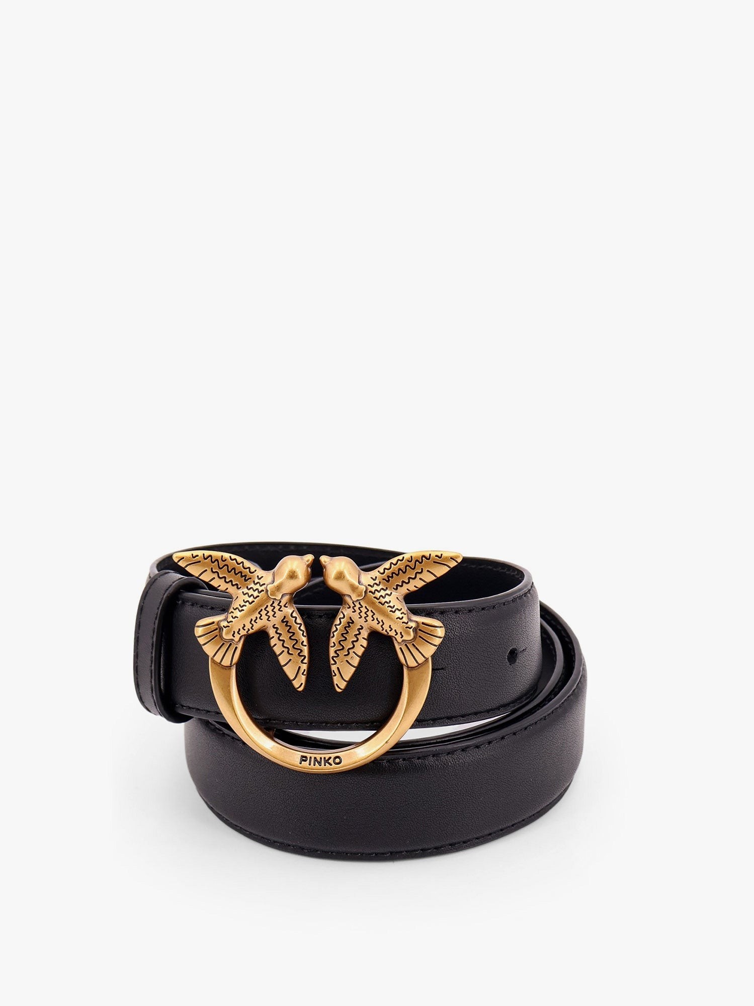 Berry leather belt - Image 3
