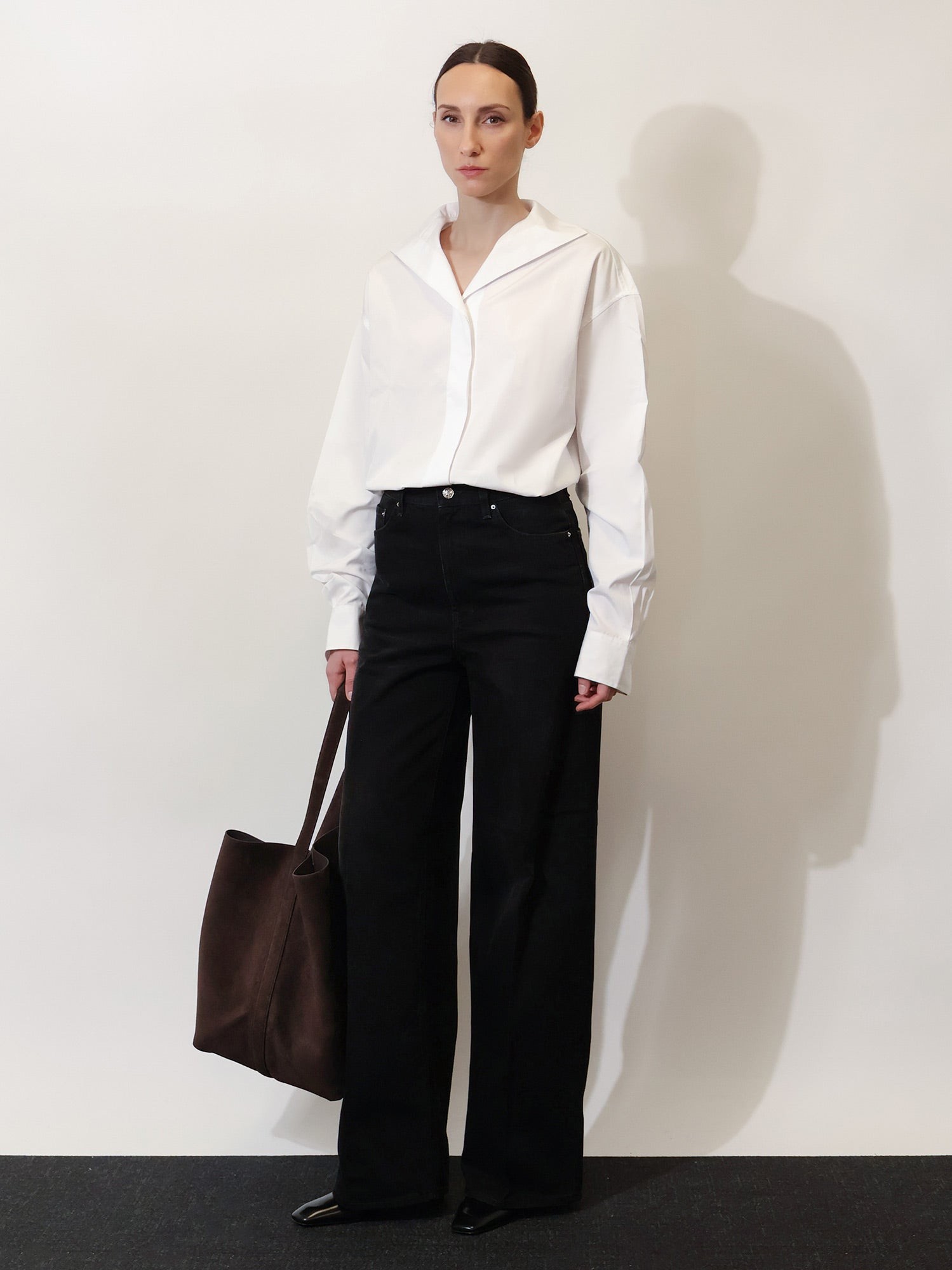 Black denim jeans - Image 2