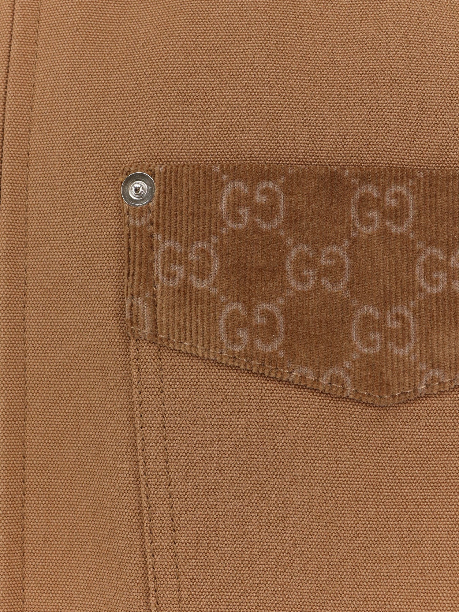 Canvas Jacket with GG details - Image 5