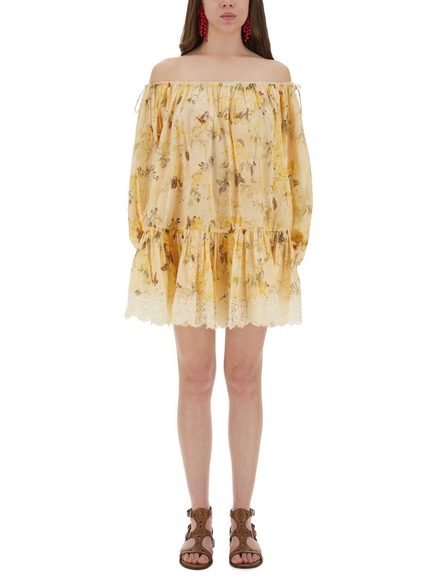 "CASCADIAN" SHORT DRESS