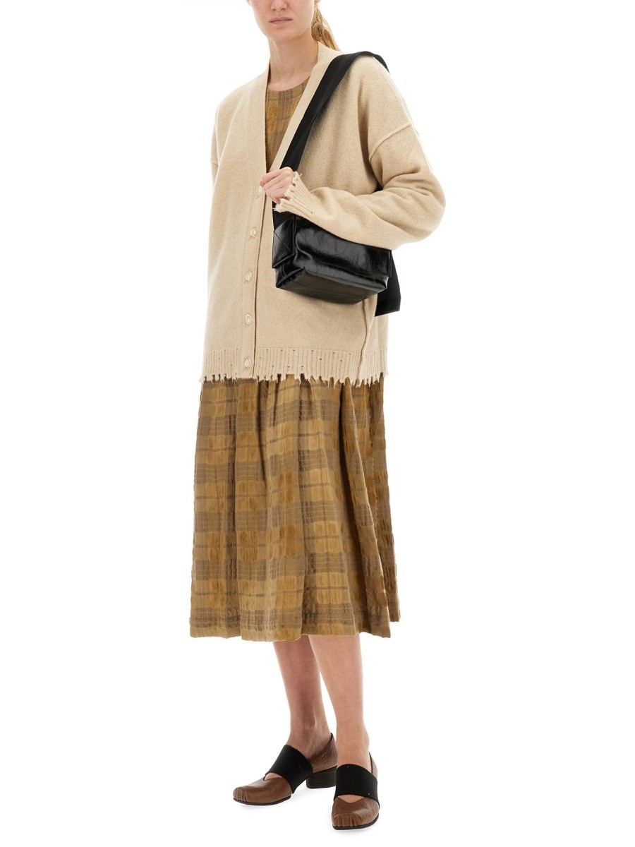 CASHMERE CARDIGAN WITH BUTTONS - Image 2