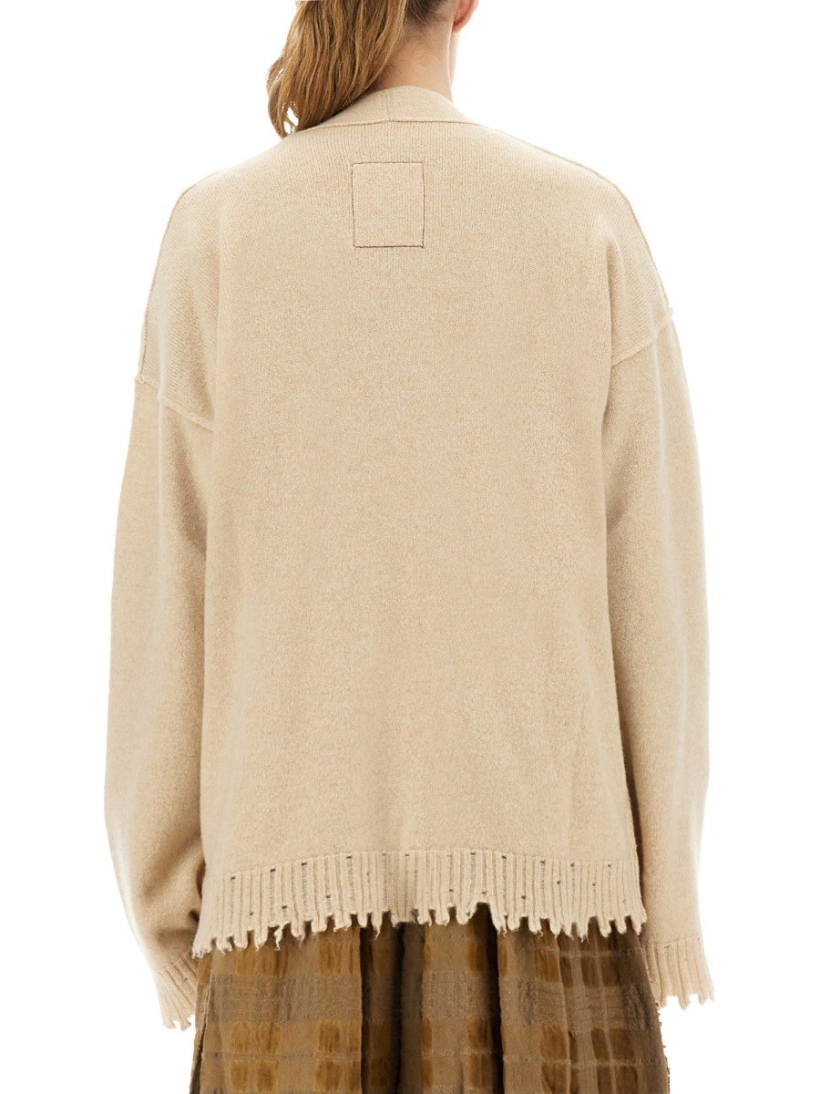 CASHMERE CARDIGAN WITH BUTTONS - Image 4