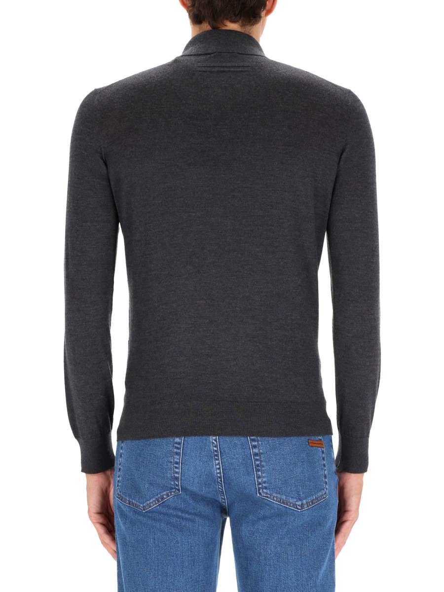 CASHMERE POLO SHIRT - Image 3