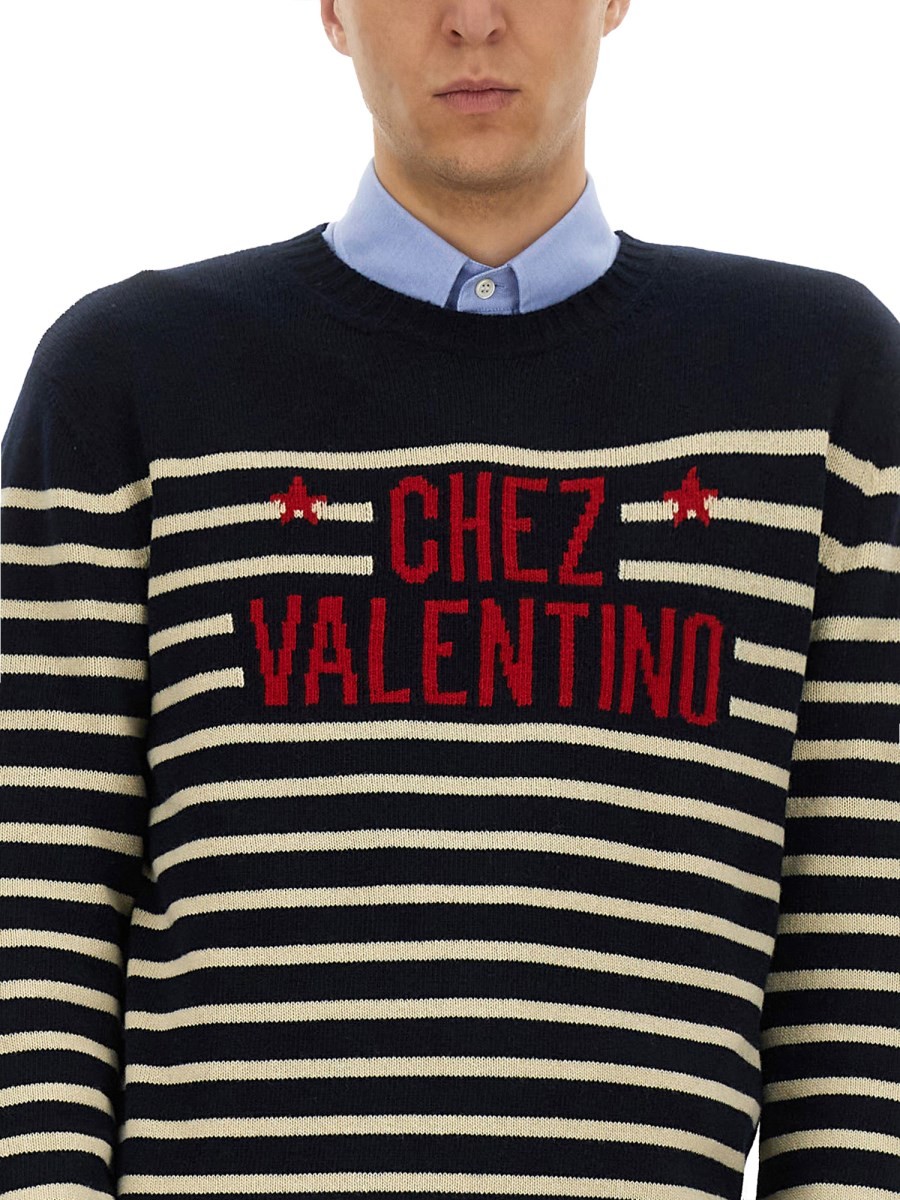 "CHEZ VALENTINE" WOOL SWEATER - Image 4