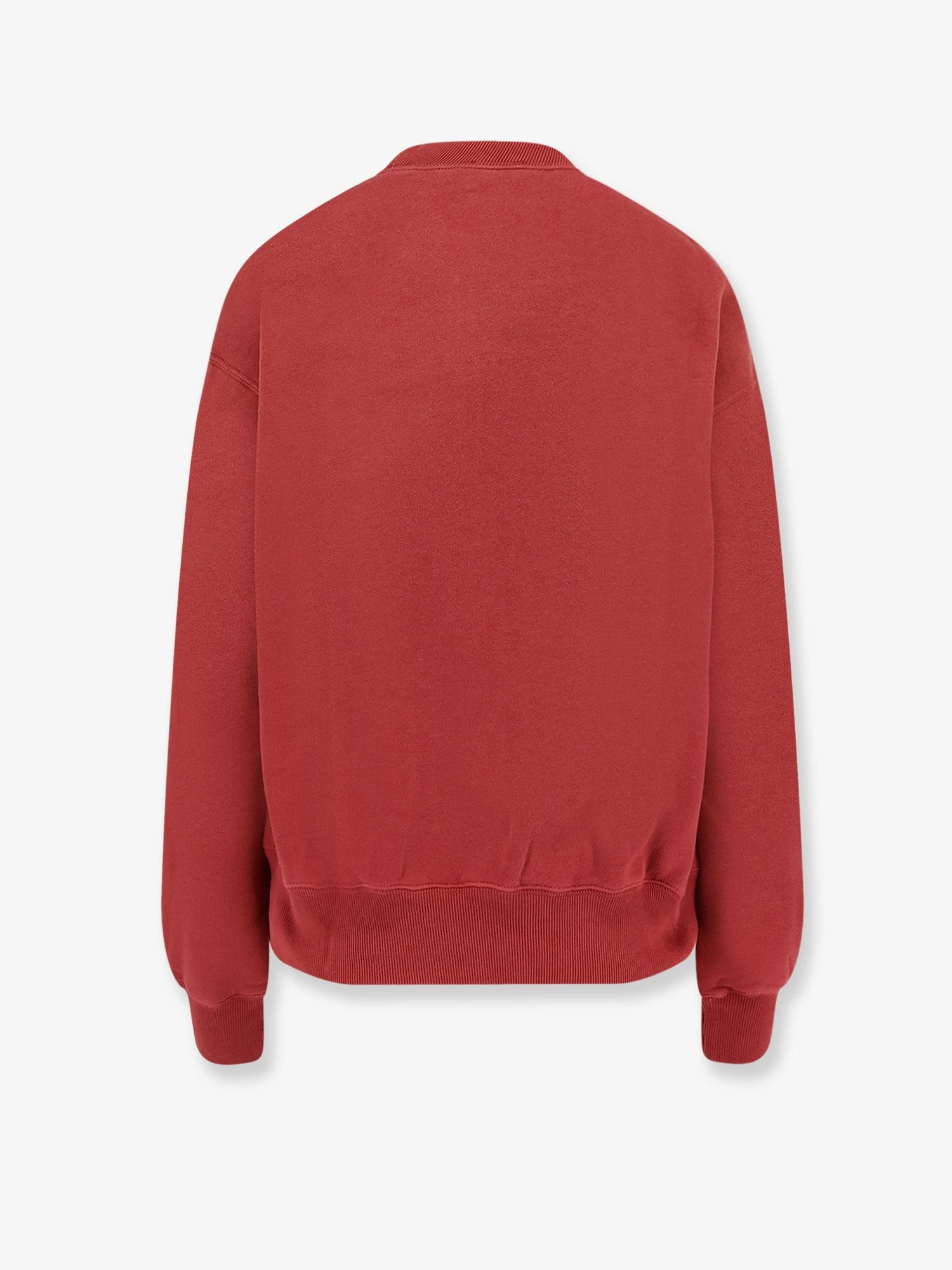 Cotton blend sweater with embroidered logo on the front - Image 2