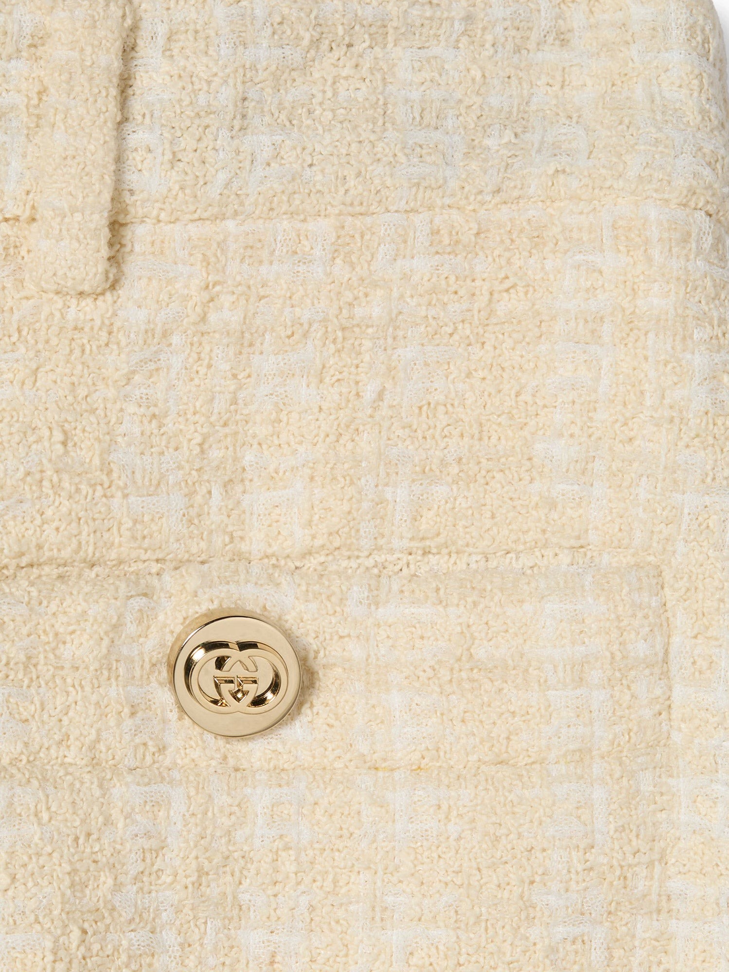 Cotton blend trousers with checked pattern - Image 5