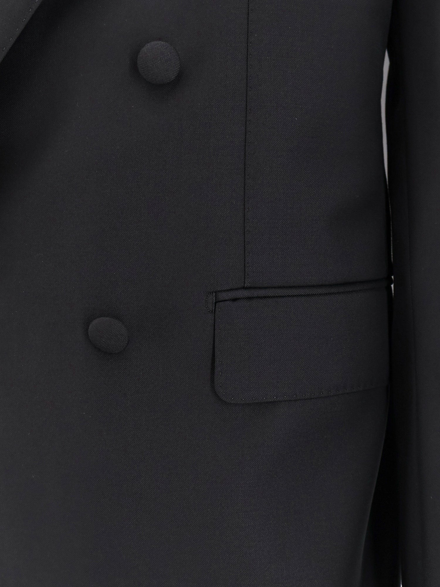 Double-breasted virgin wool blazer - Image 5