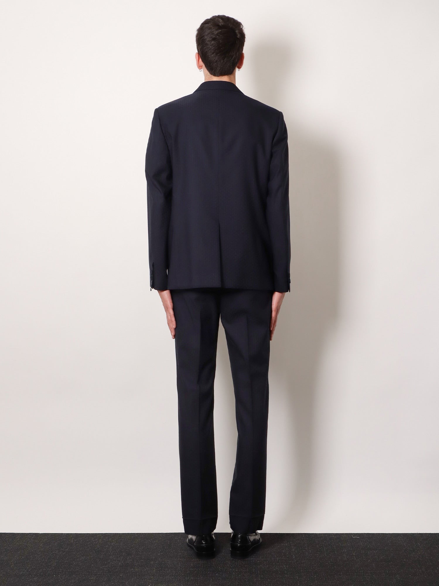 Formal wool and cotton blazer - Image 3