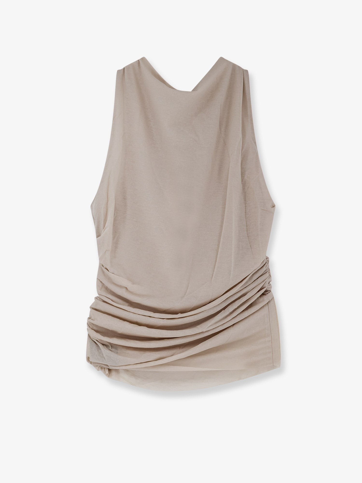 Irina extra-fine cotton crêpe top - Image 2