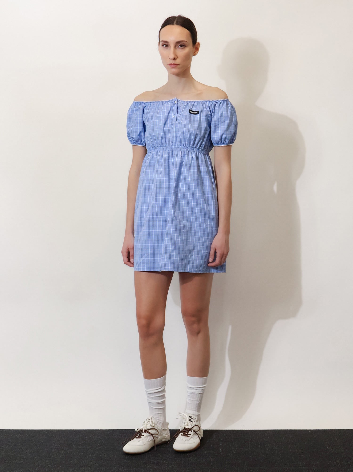 Madras cotton mini dress - Image 2