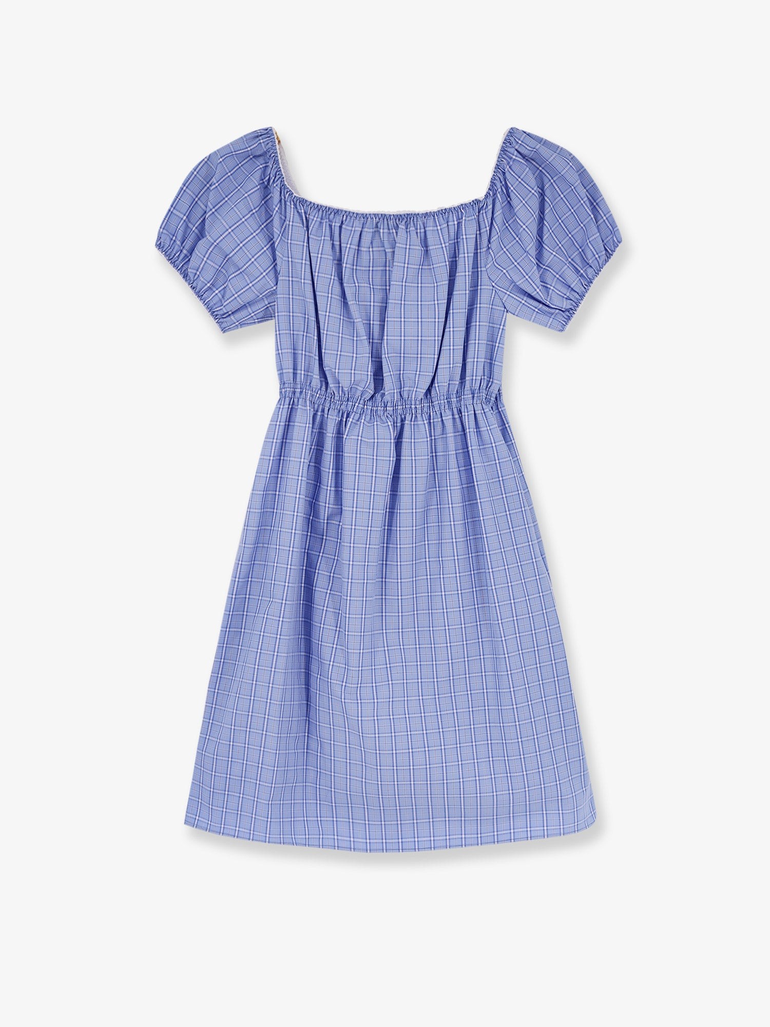 Madras cotton mini dress - Image 4