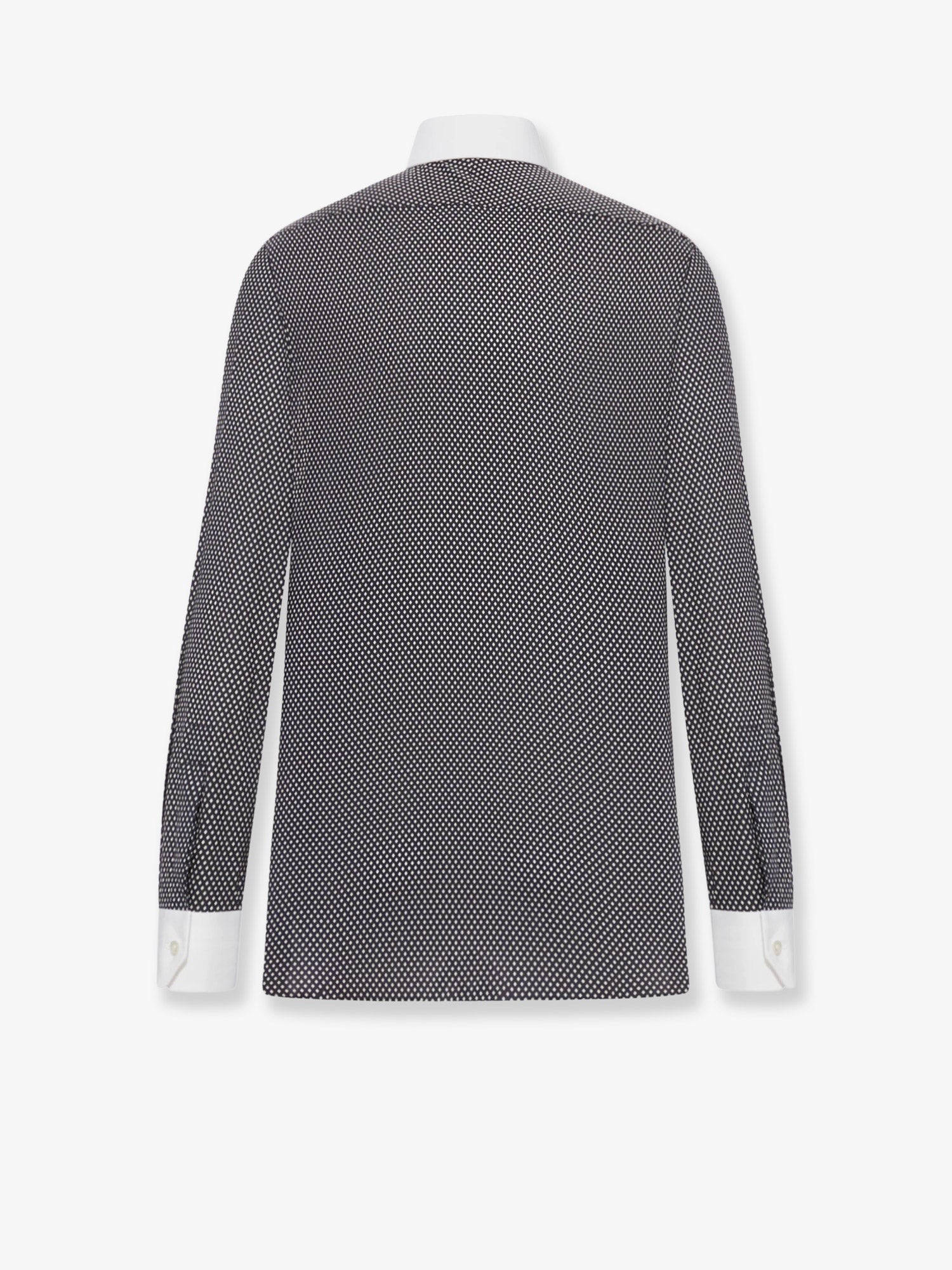 Microfantasy cotton shirt - Image 5