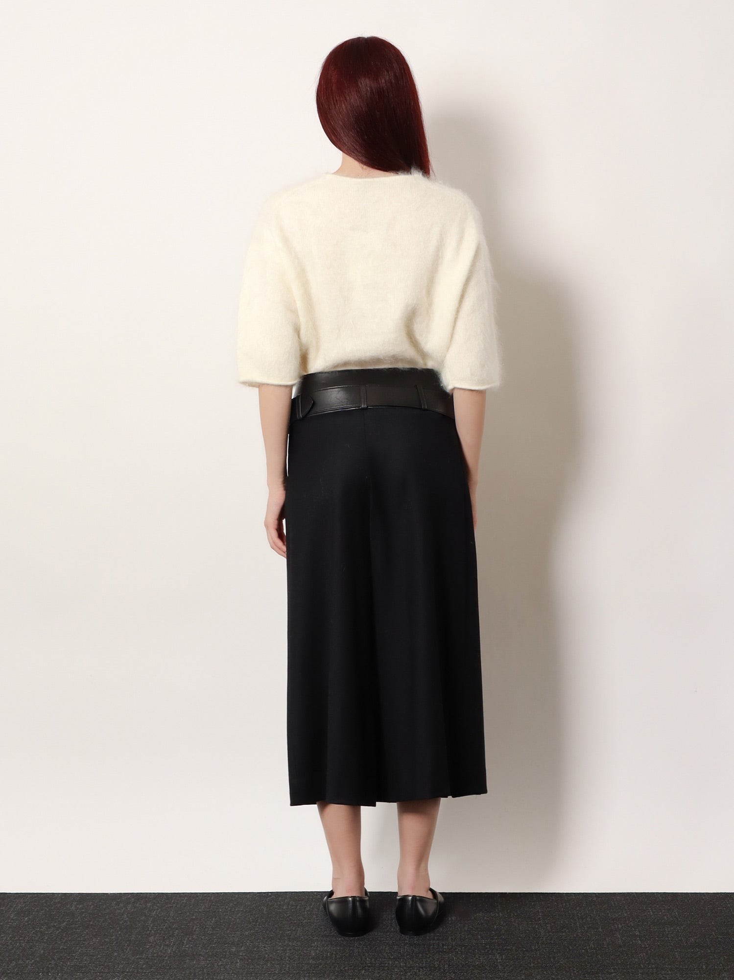 Nayla pleated wool trousers skirt - Image 3