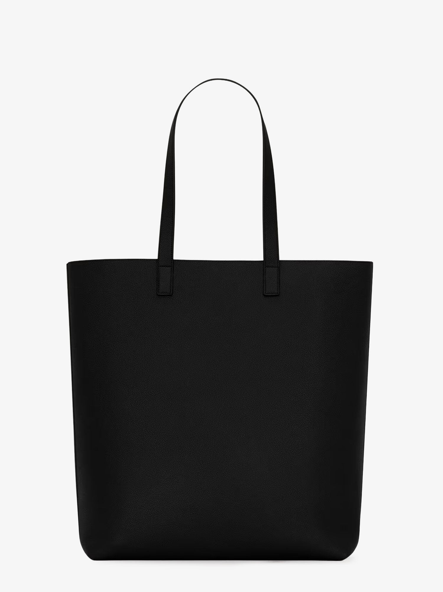 North/South leather tote bag - Image 3