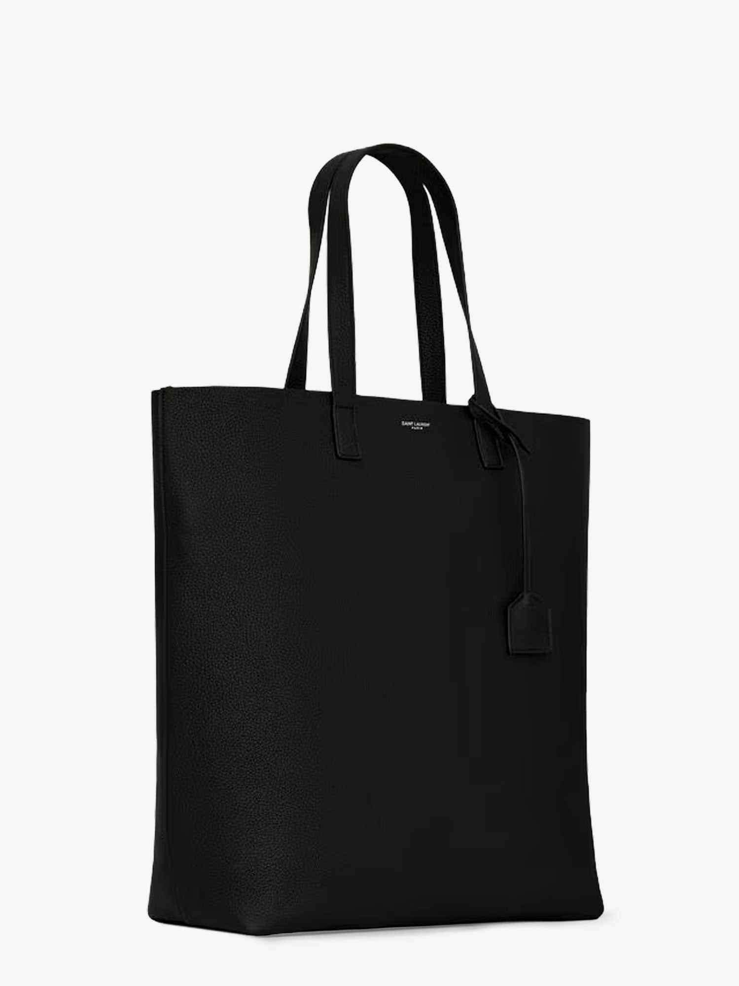 North/South leather tote bag - Image 4