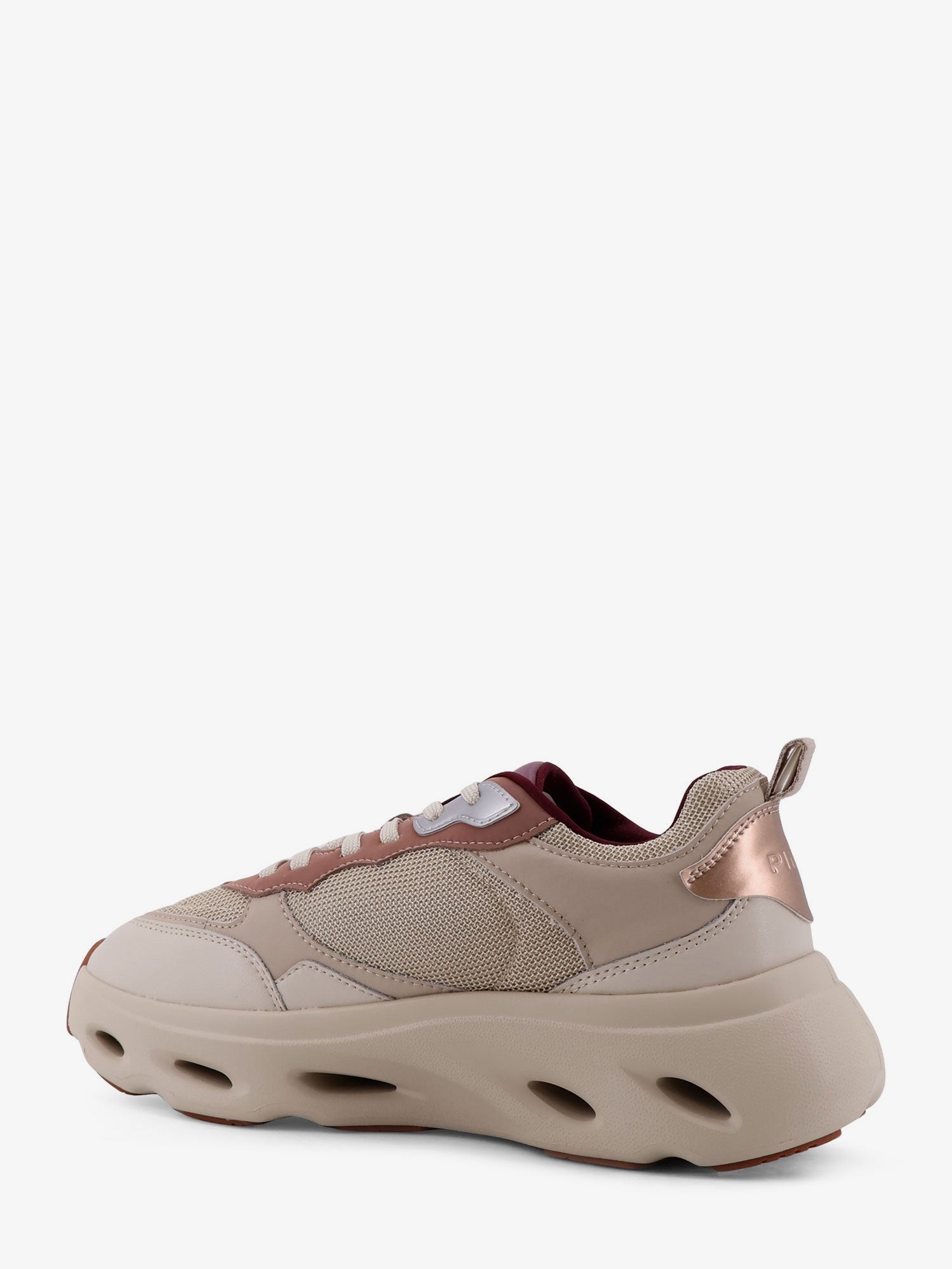 Nylon sneakers with leather inserts - Image 3