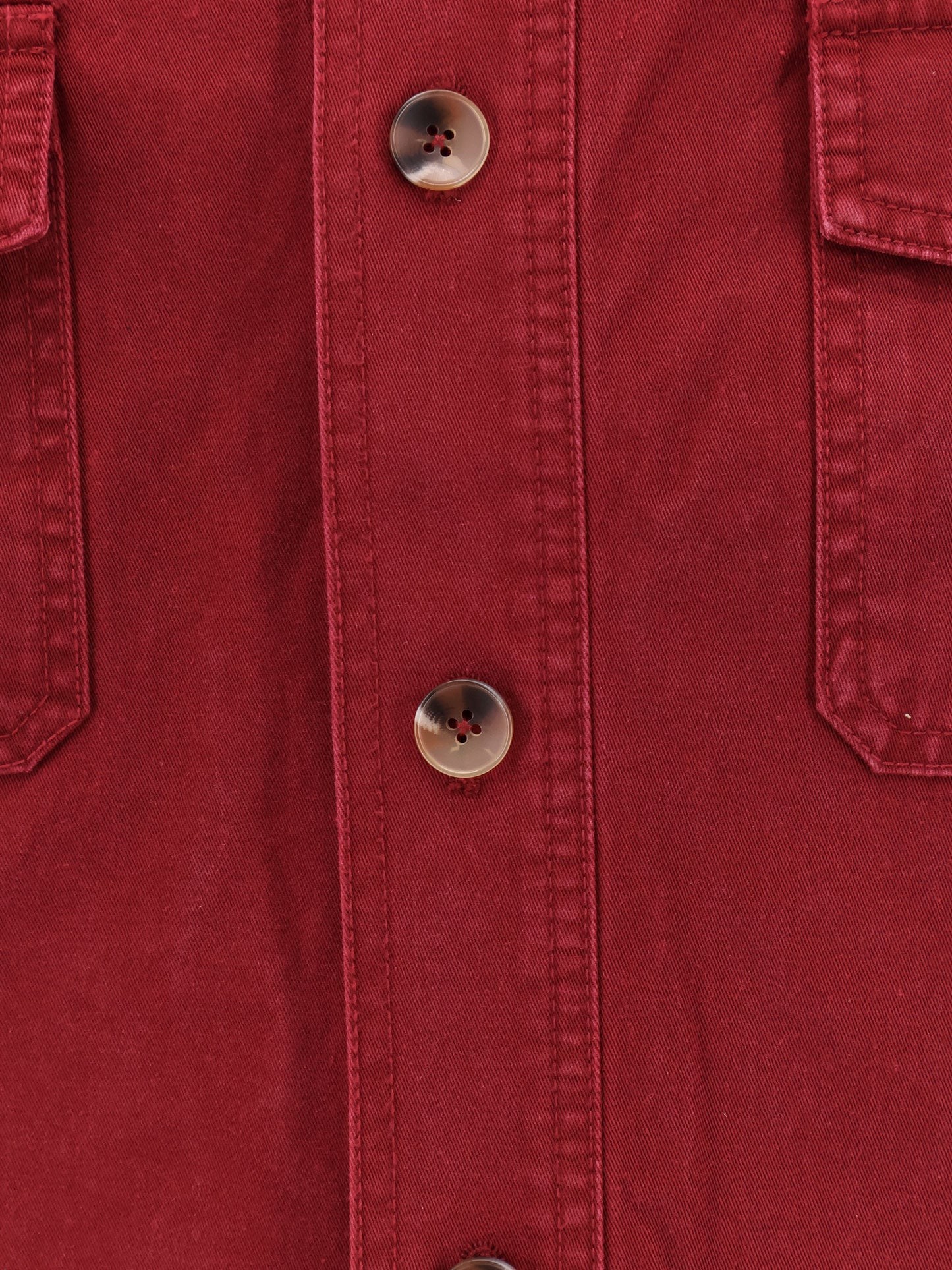Oversize cotton shirt - Image 3