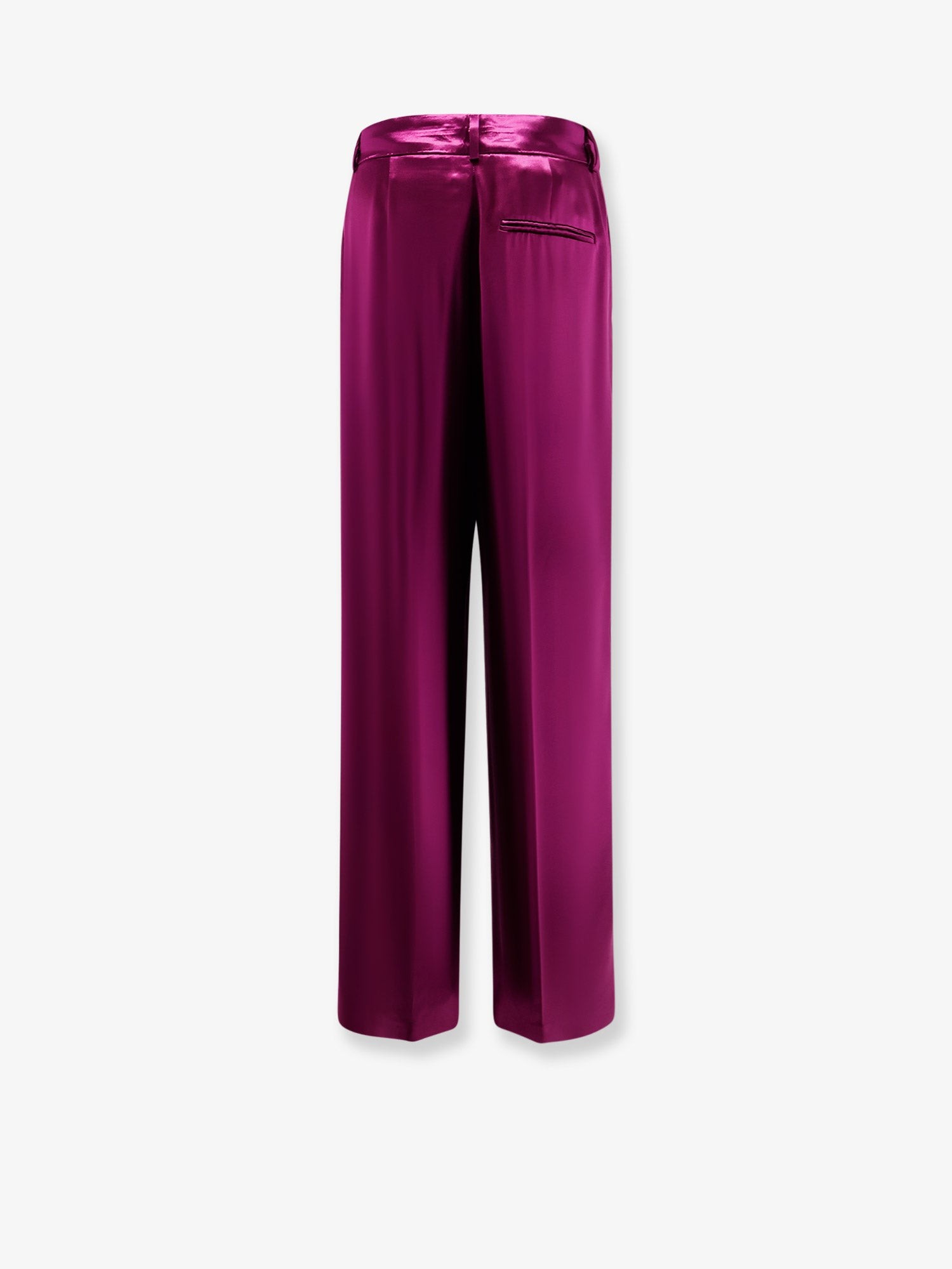 Satin trousers with pinces - Image 2