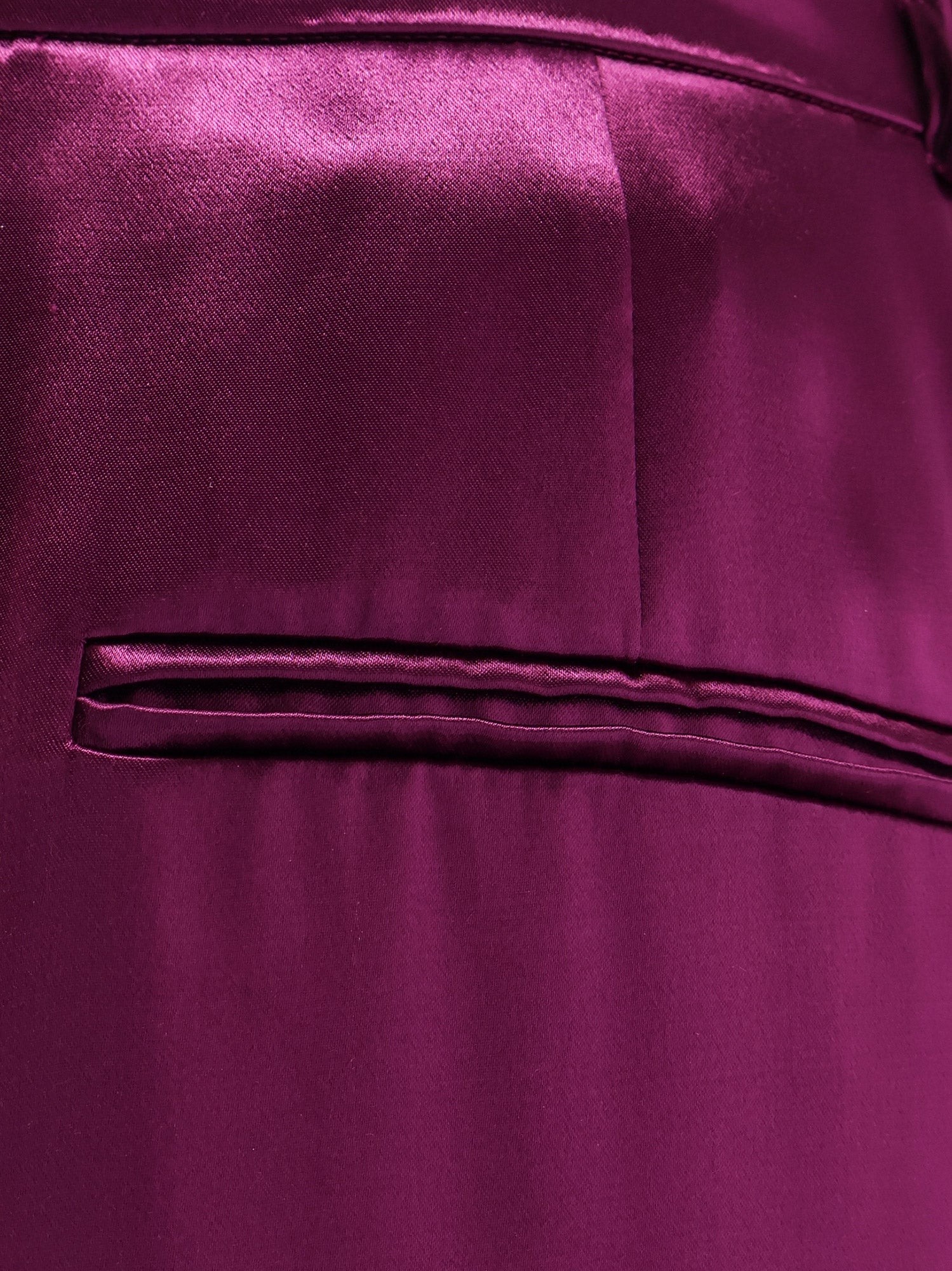 Satin trousers with pinces - Image 3
