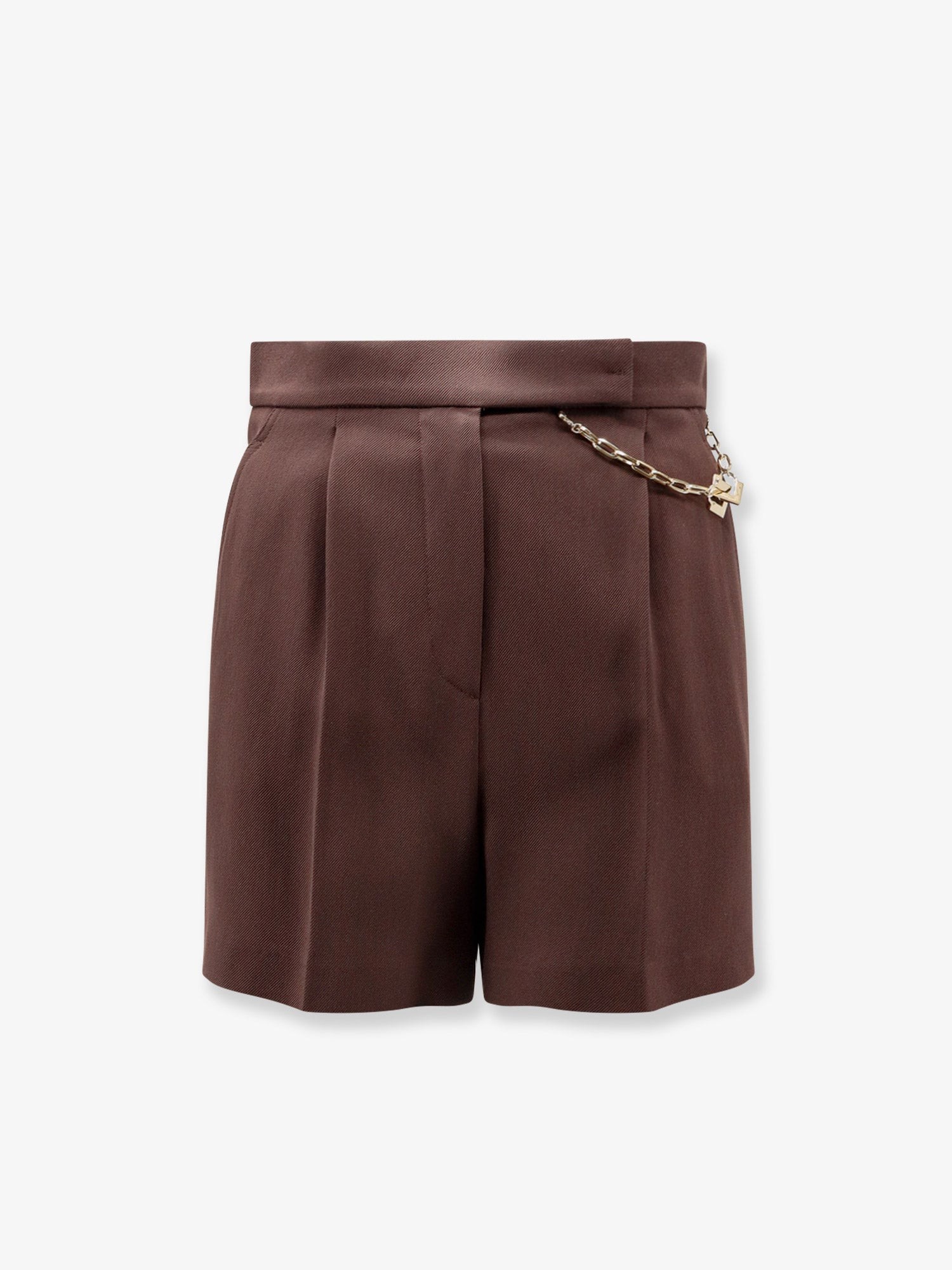 Stretch viscose shorts