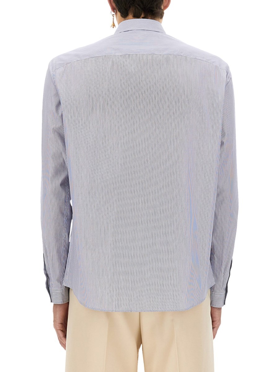 STRIPED COTTON SHIRT - Image 3