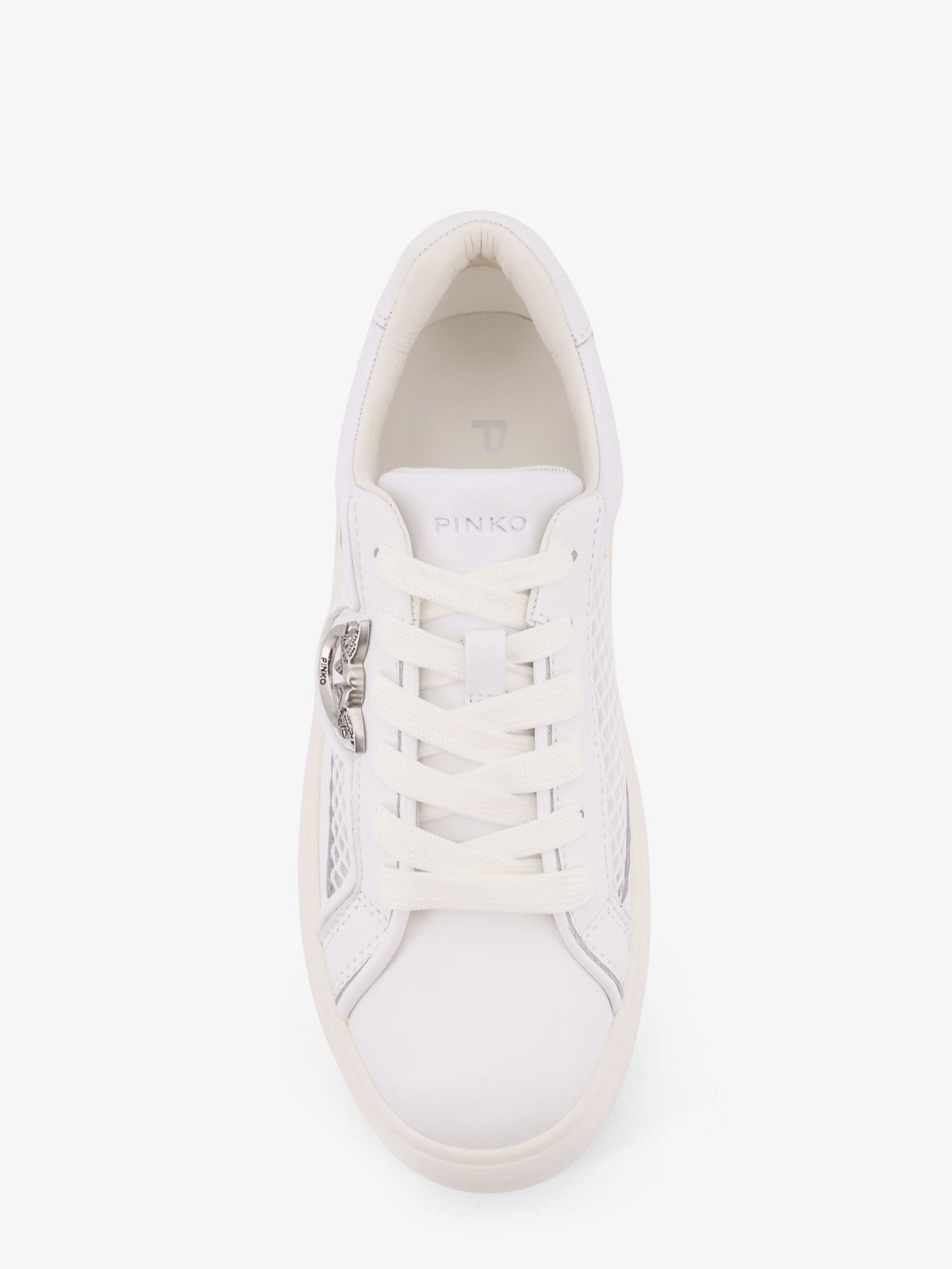 Yoko leather sneakers with mesh inserts - Image 5