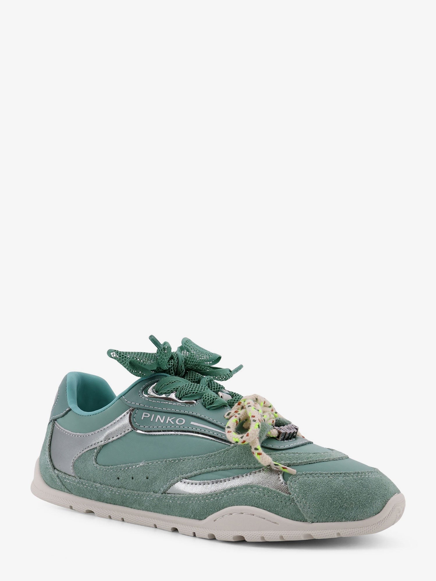 Yulia suede sneakers with nylon inserts - Image 2