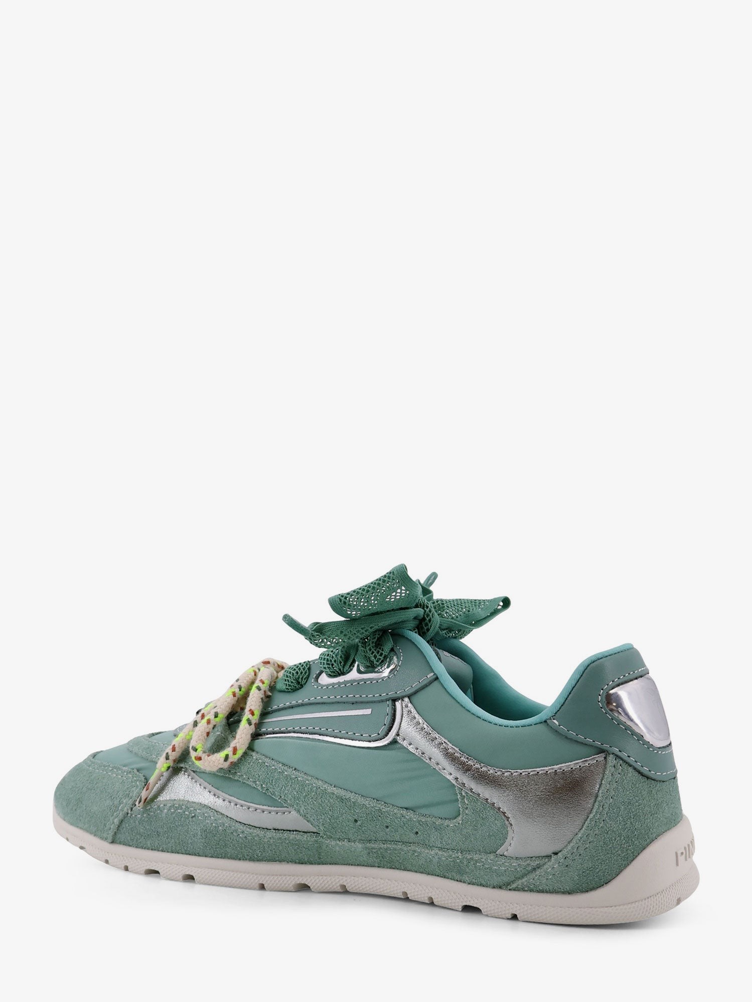 Yulia suede sneakers with nylon inserts - Image 3