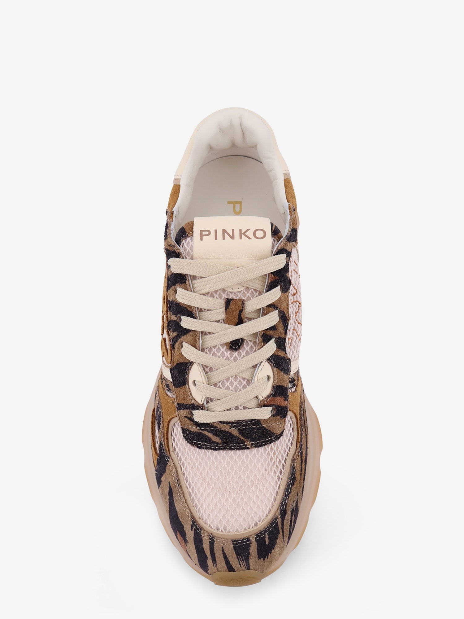 Zoe suede sneakers with mesh inserts - Image 5