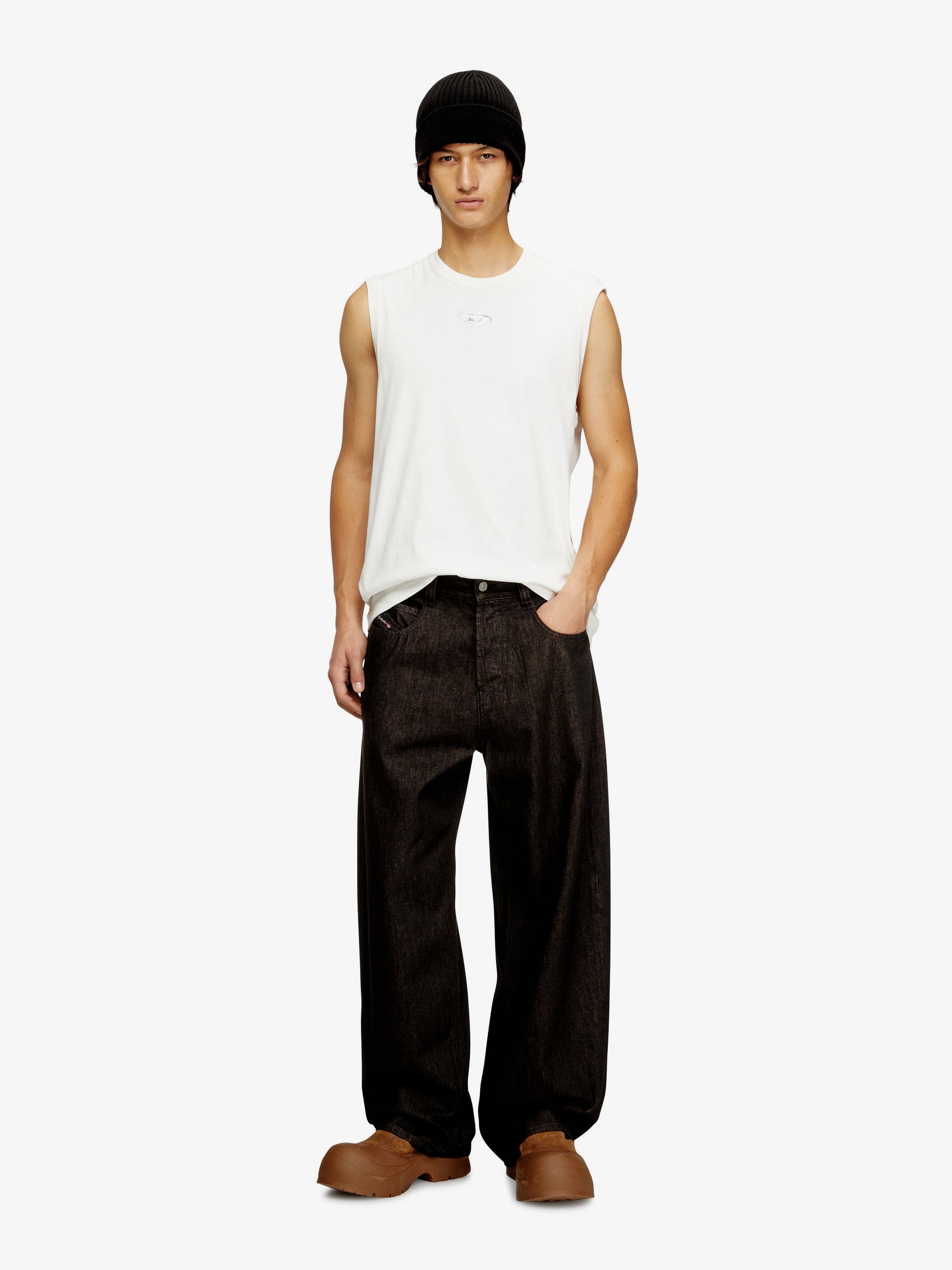 1997 D-ENIM-M black denim trousers - Image 2