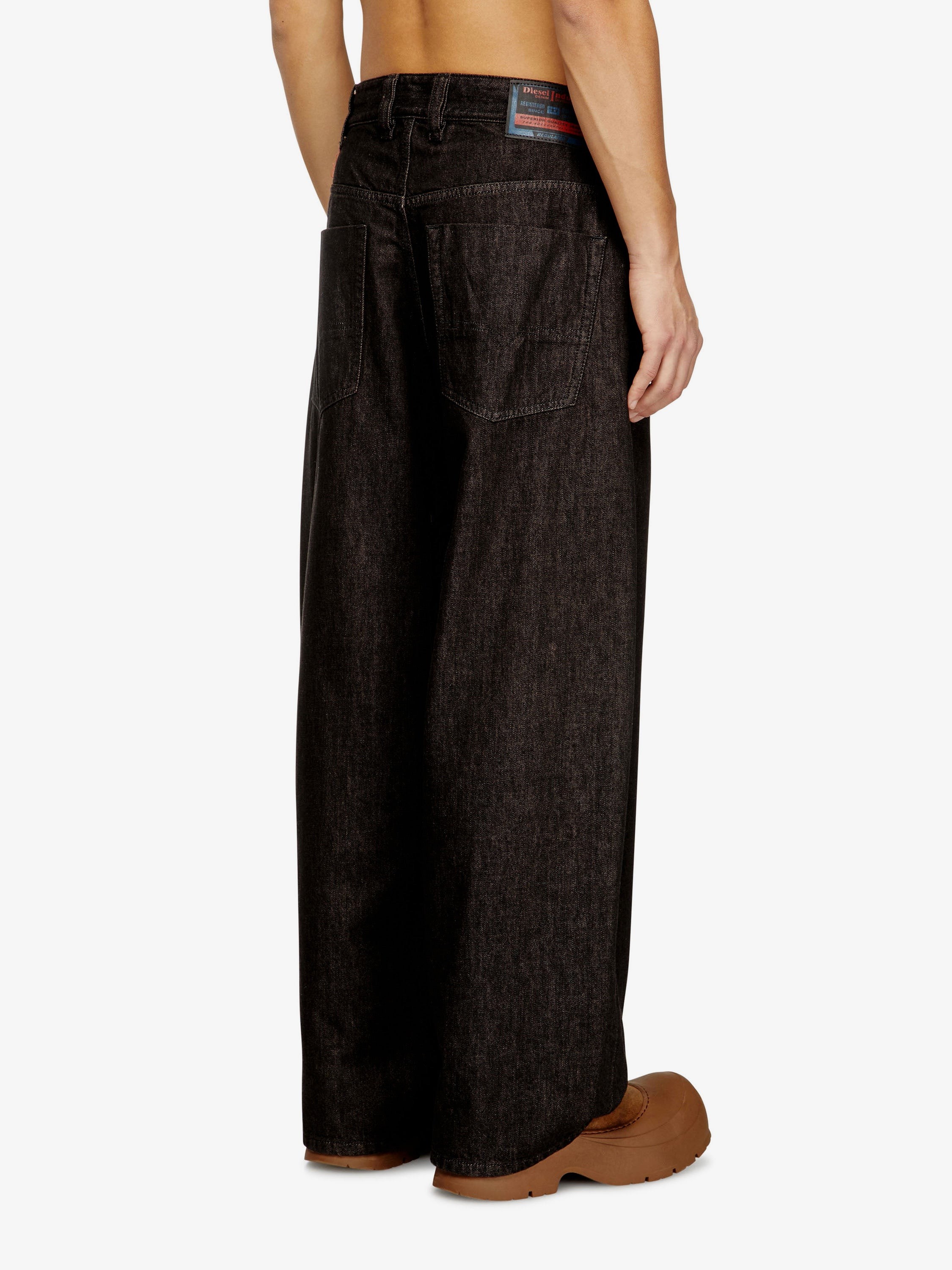 1997 D-ENIM-M black denim trousers - Image 4