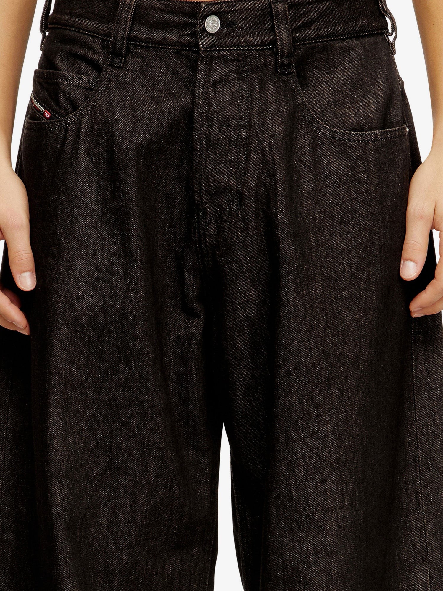 1997 D-ENIM-M black denim trousers - Image 5