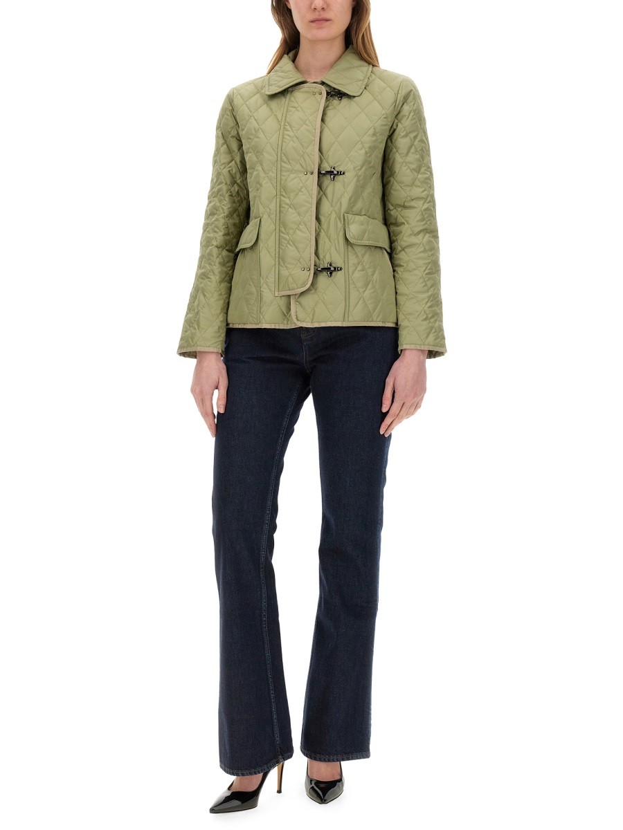 FAY - 3-HOOK NYLON QUILTED JACKET - Image 2