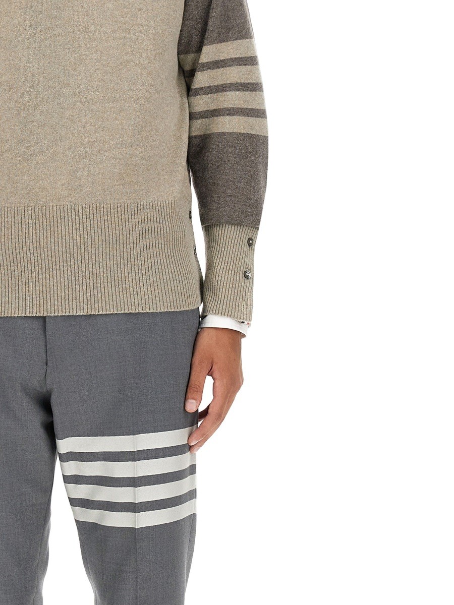 THOM BROWNE - 4BAR SHIRT - Image 3