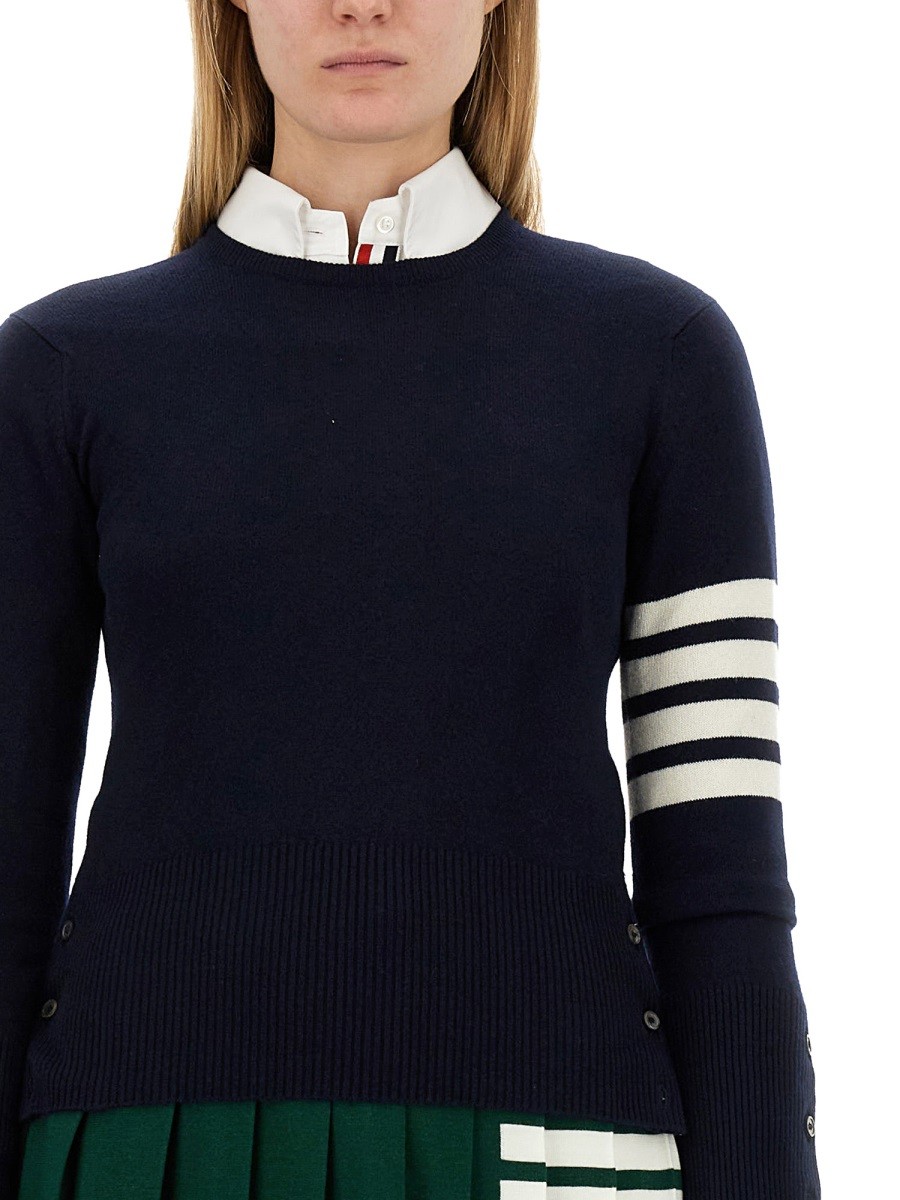 THOM BROWNE - 4BAR SHIRT - Image 4