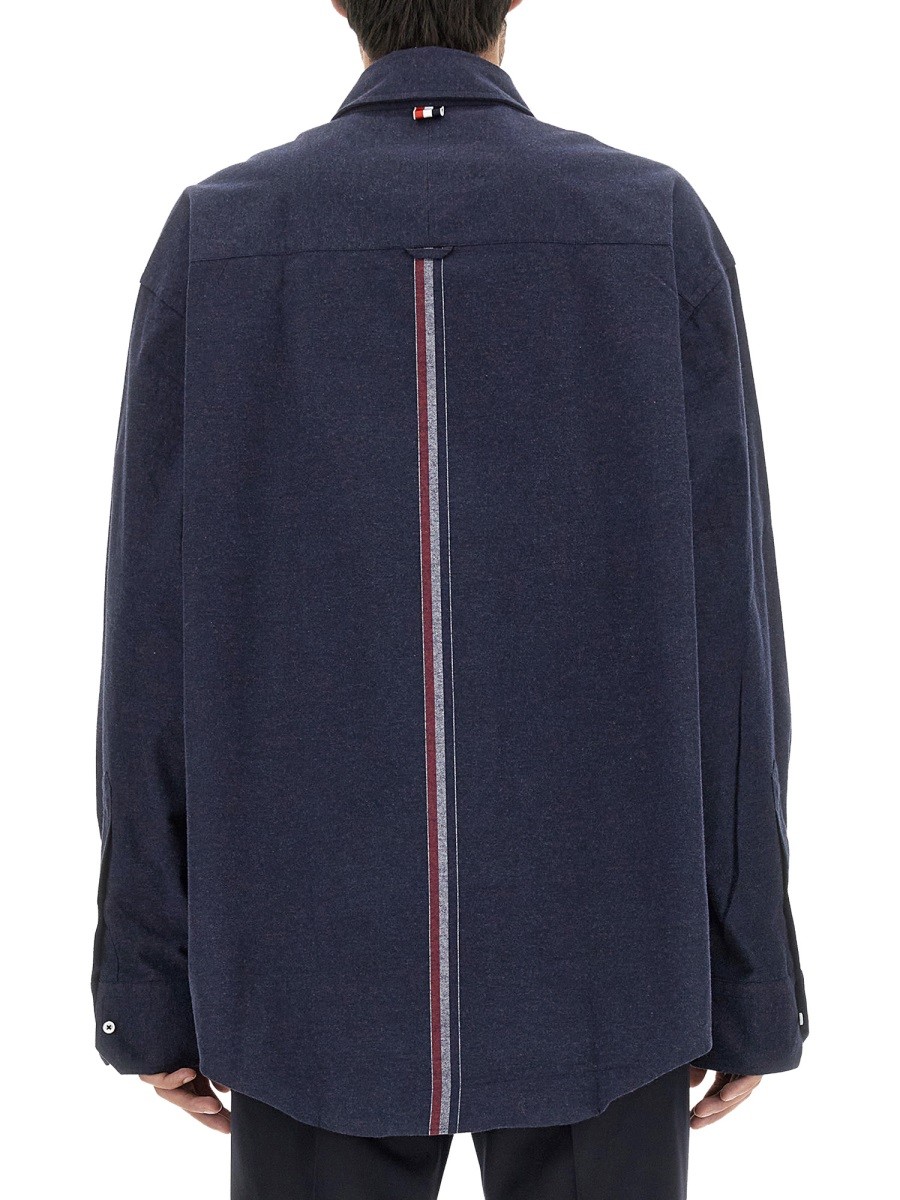 THOM BROWNE - 4BAR SHIRT - Image 3