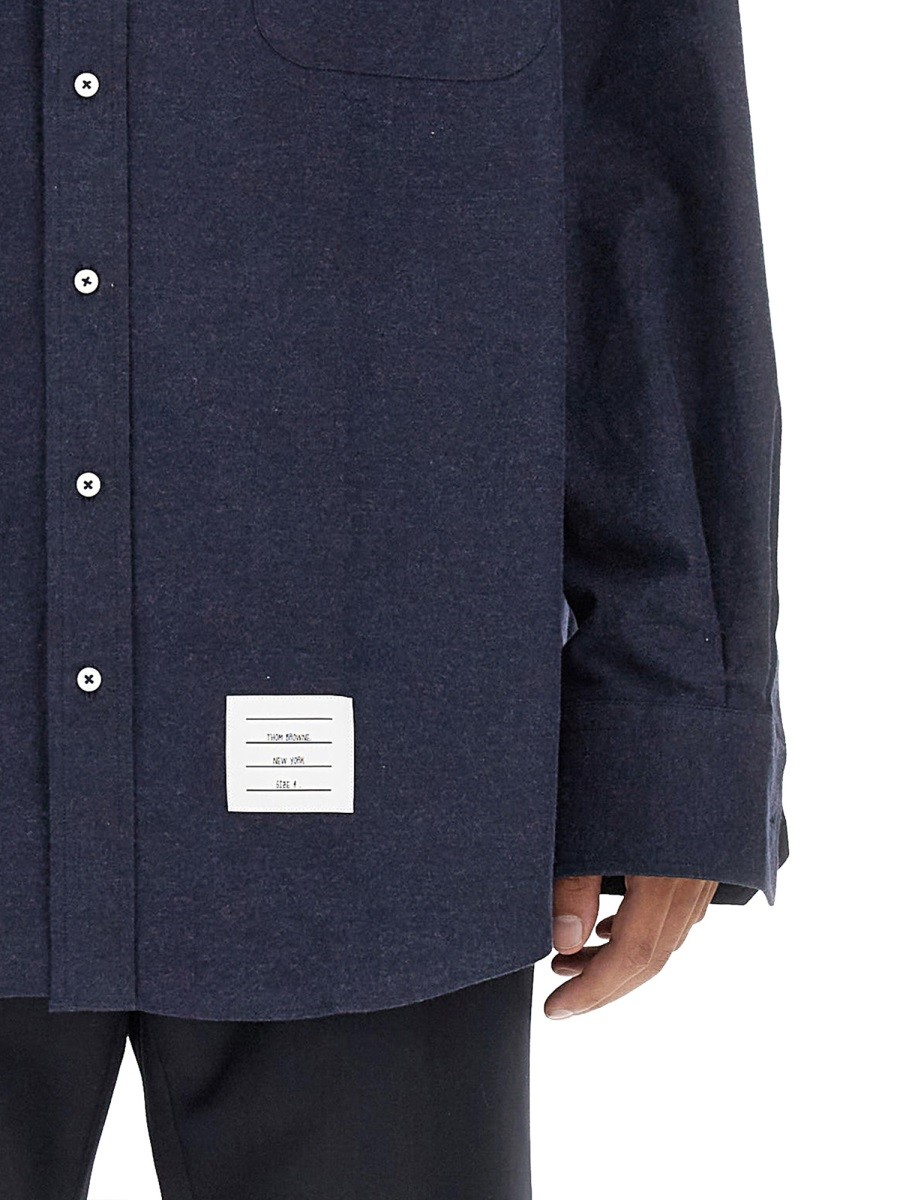 THOM BROWNE - 4BAR SHIRT - Image 4
