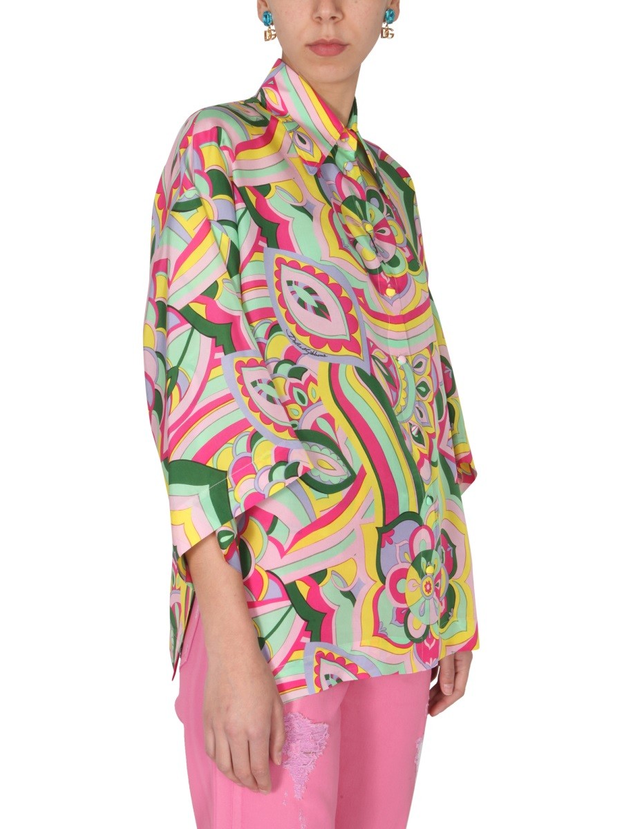 Dolce & Gabbana - 60'S PRINT SHIRT - Image 4