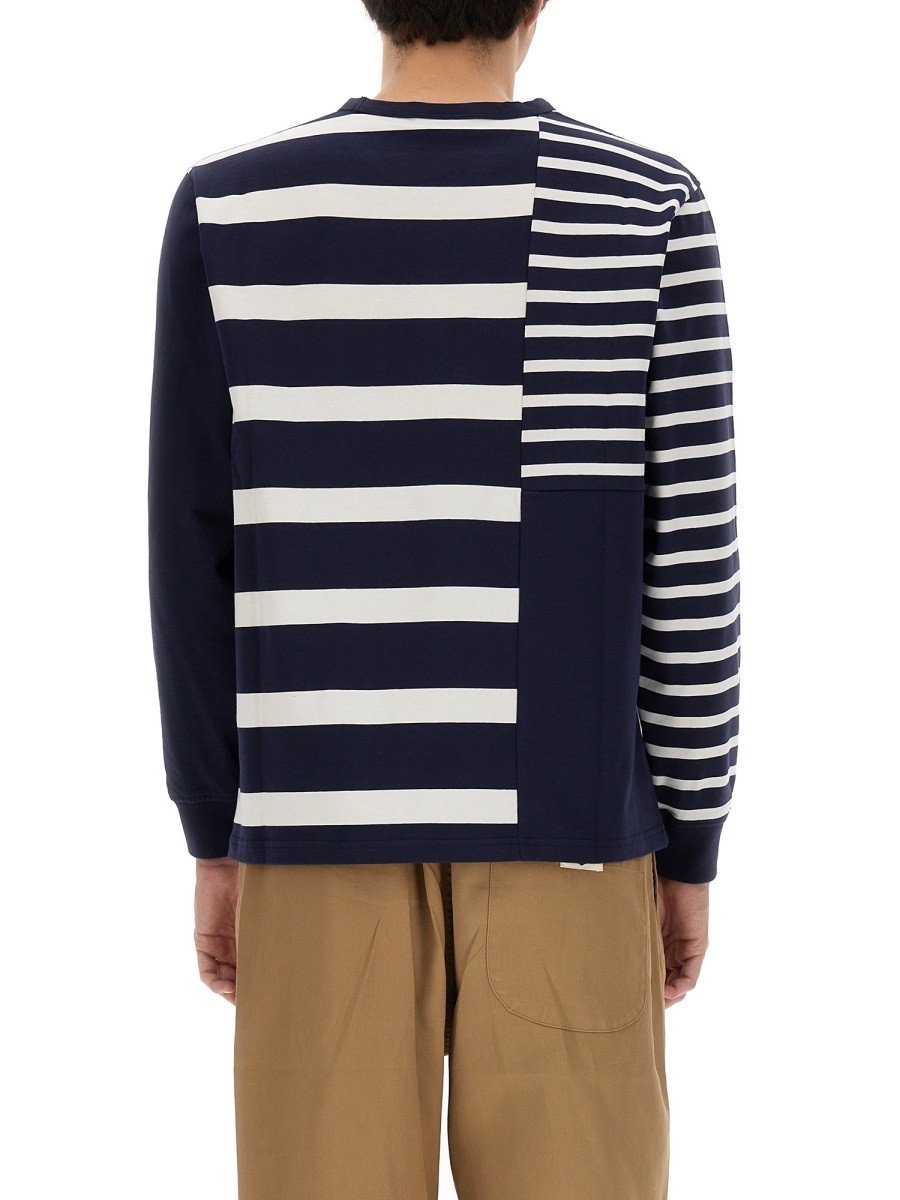 UMBRO X YMC - "60S" PATCHWORK SWEATSHIRT - Image 3