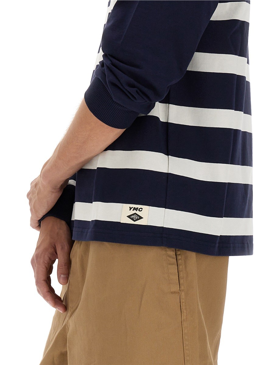 UMBRO X YMC - "60S" PATCHWORK SWEATSHIRT - Image 4