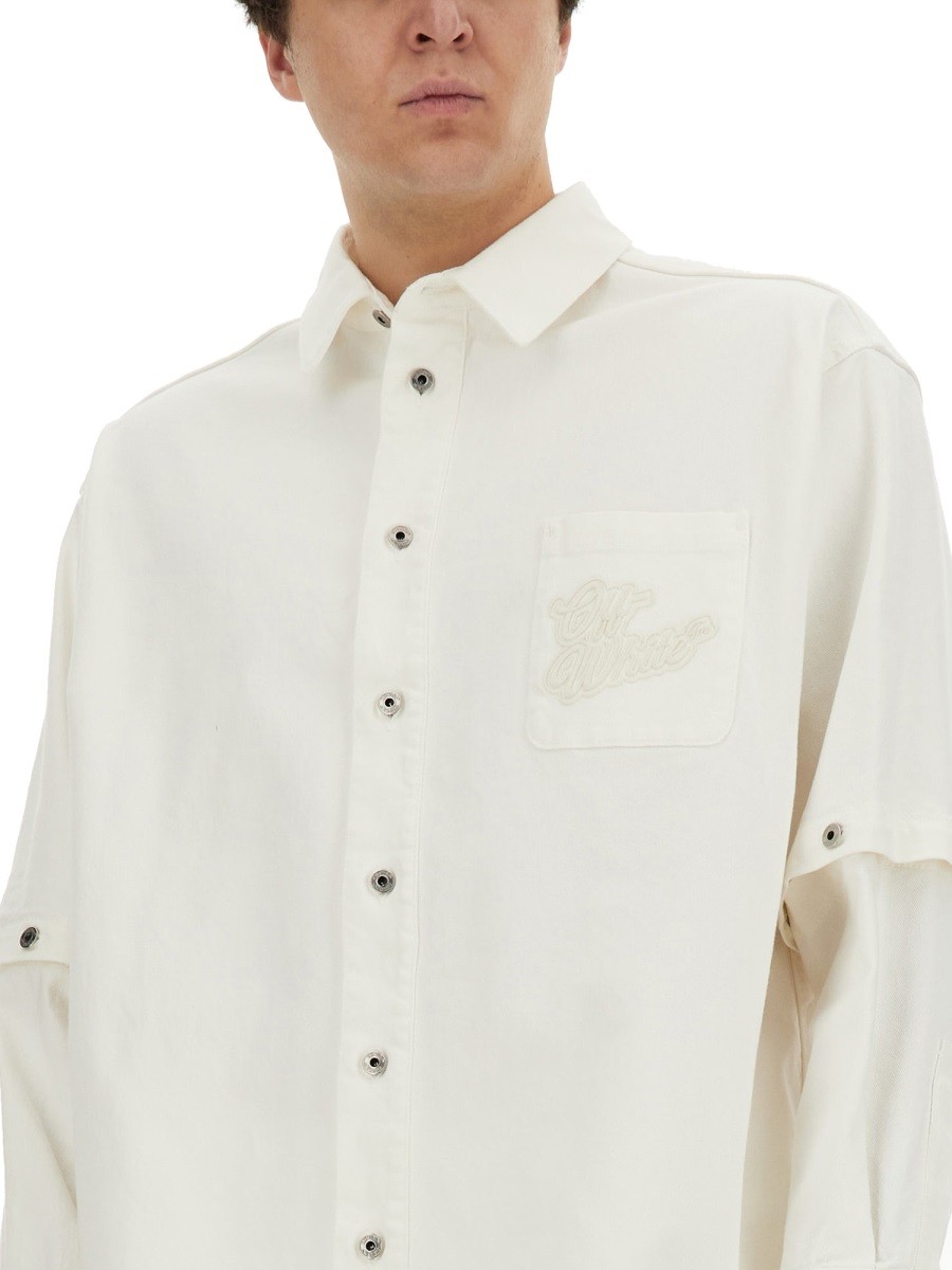 Off-white - 90'S JACKET-SHIRT - Image 4