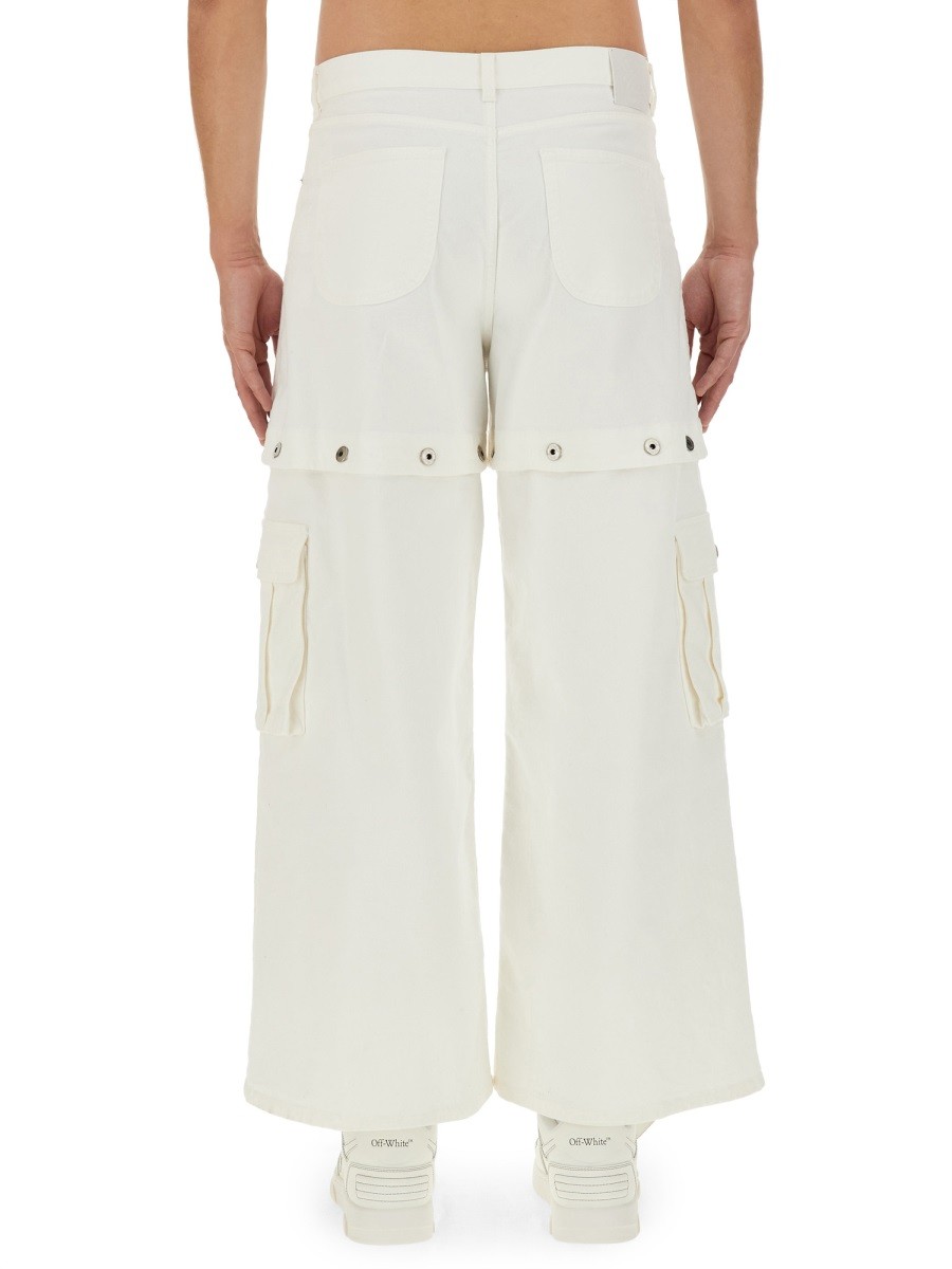 Off-white - 90'S SUPER BAGGY JEANS - Image 3
