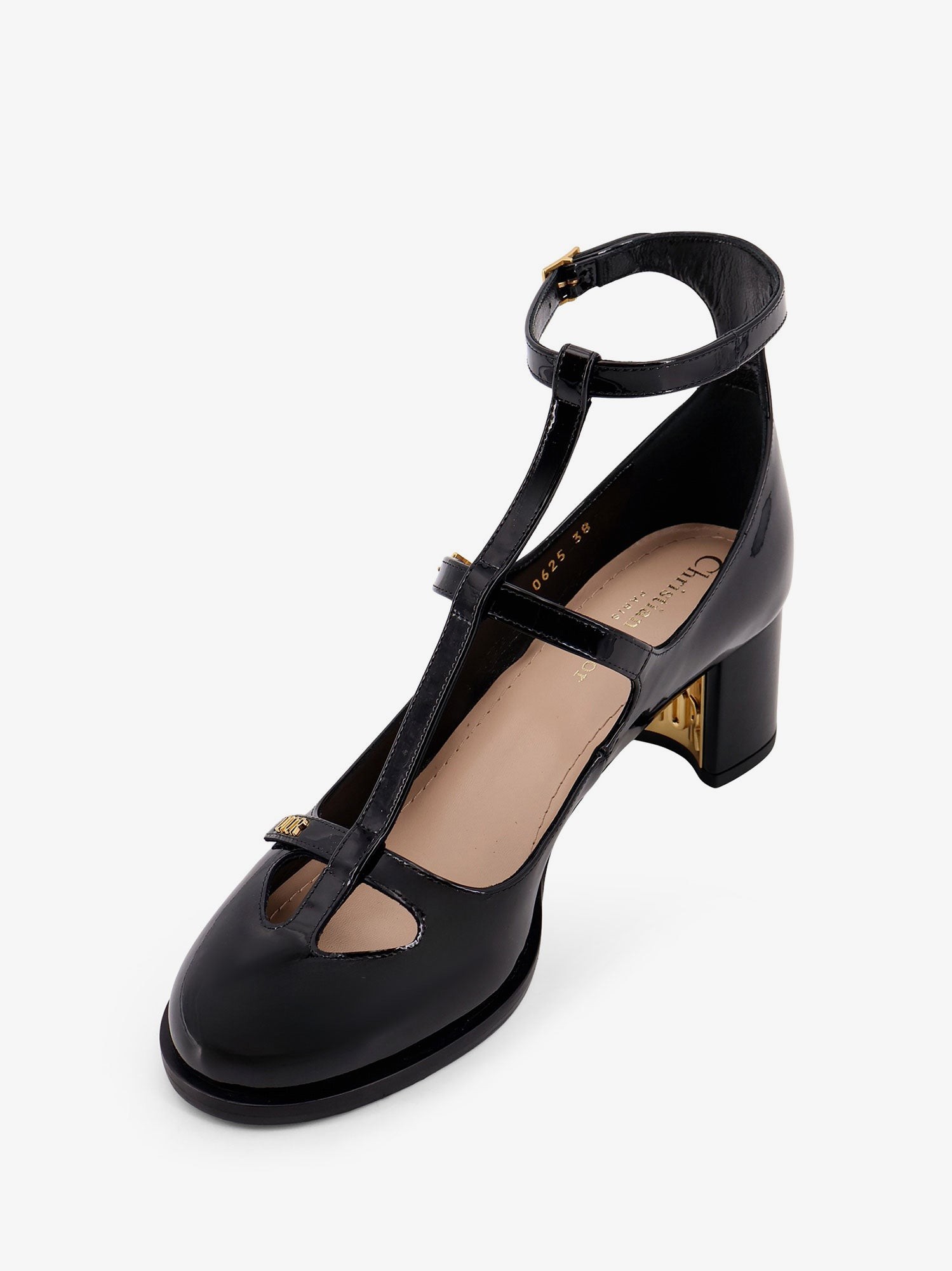 Aime Dior patent leather Mary Jane pumps - Image 4