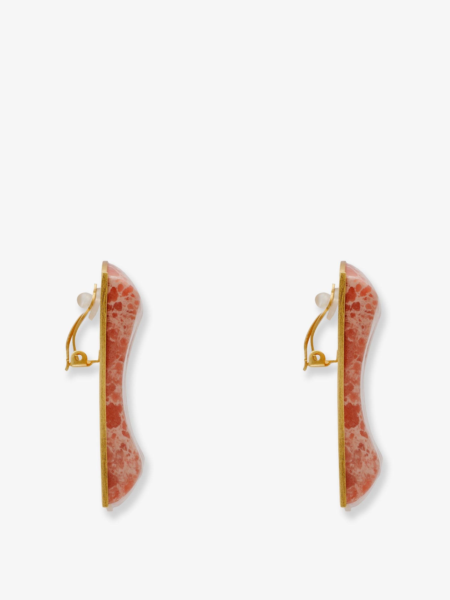 Alaya stone-effect resin earrings - Image 2