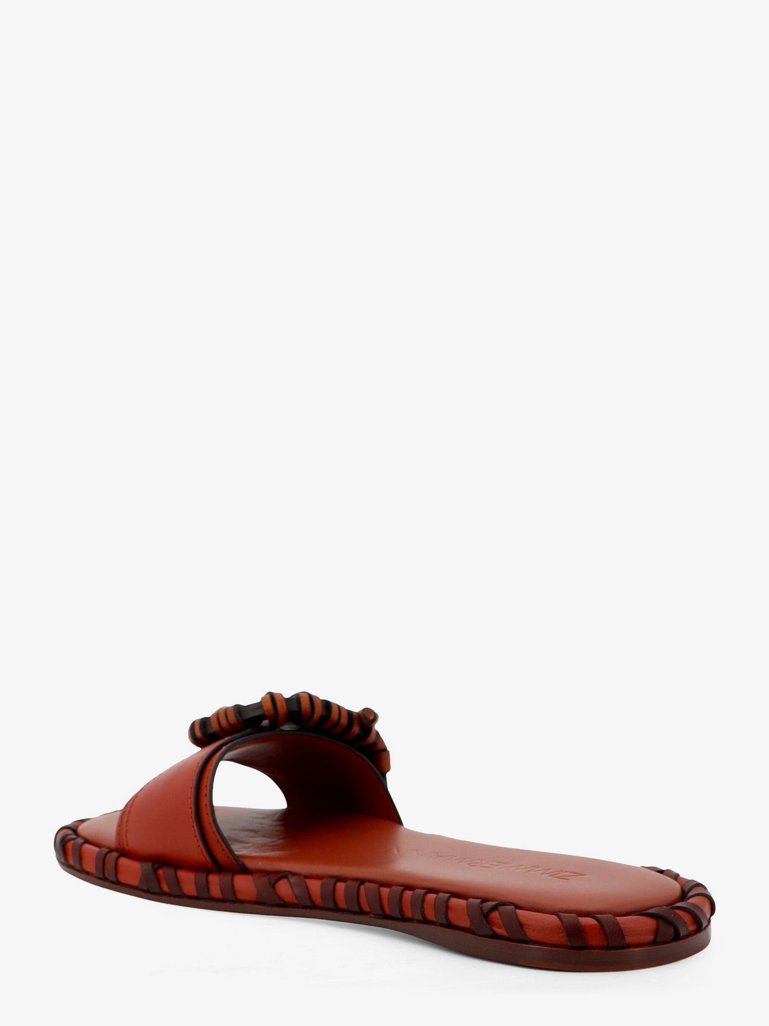 Alchemy leather sandals with woven details - Image 3