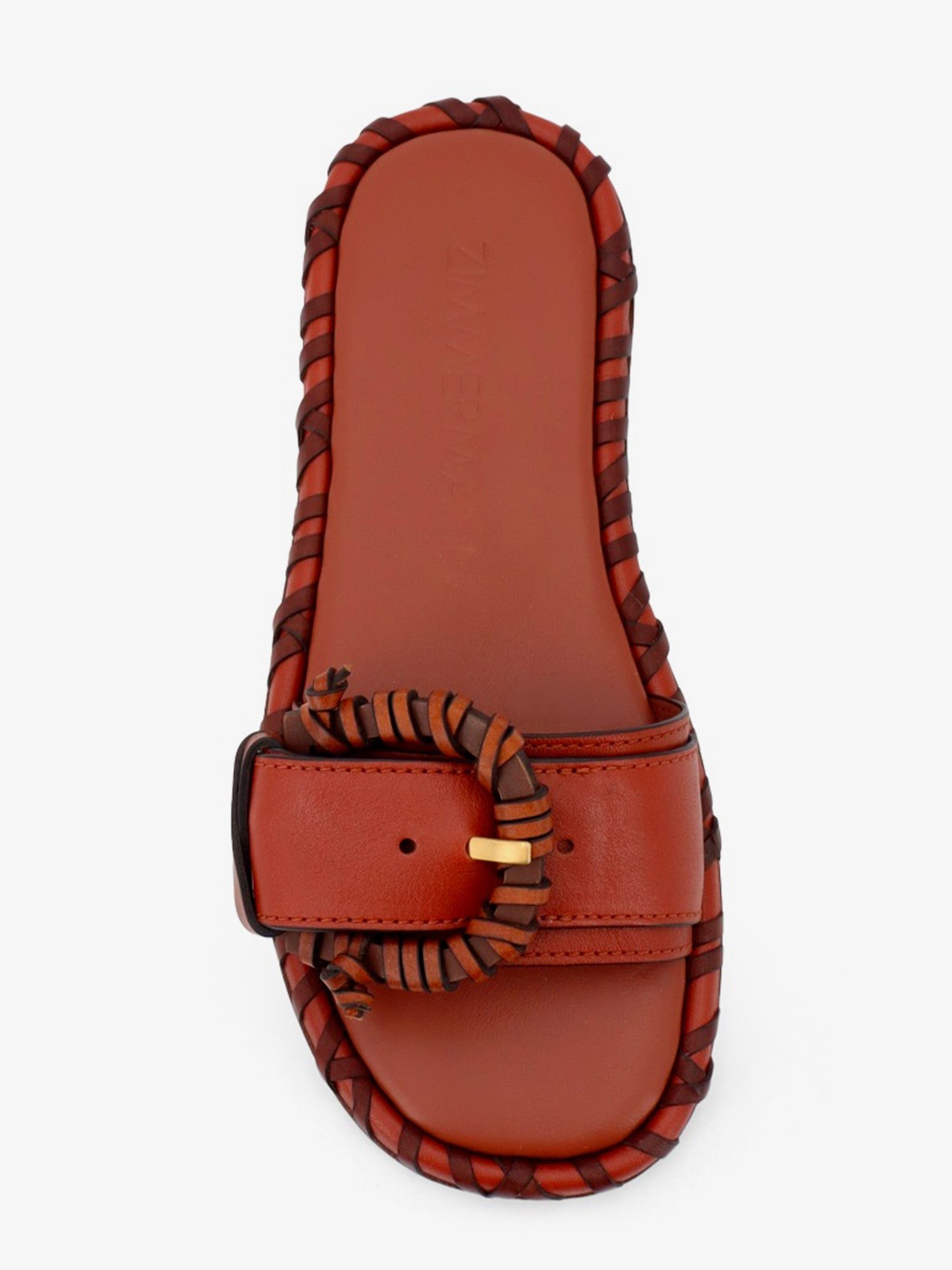 Alchemy leather sandals with woven details - Image 5