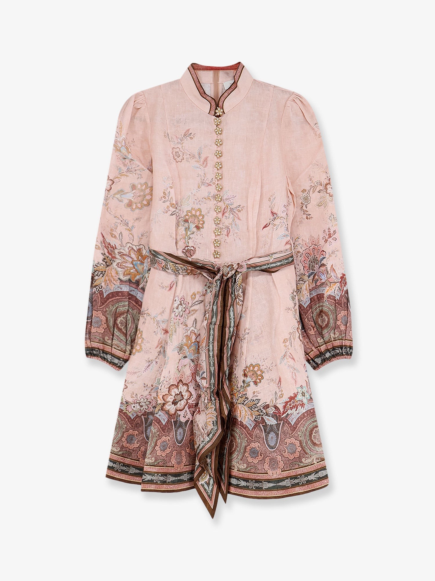 Alchemy linen dress with floral print